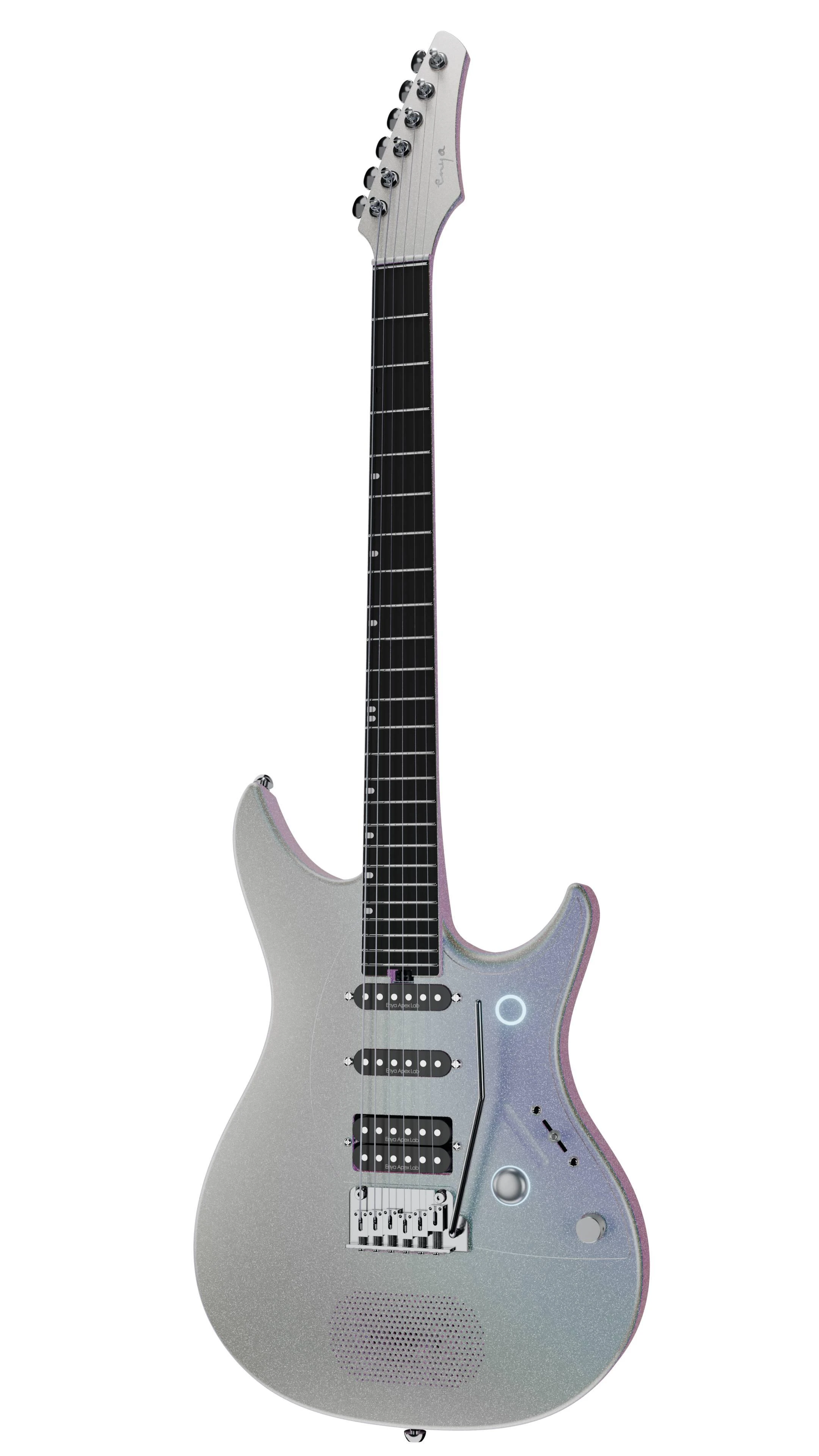Enya Inspire Pro AL Smart Electric Guitar In Phantom Silver - INSPIRE-PROAL-PS-2.jpg