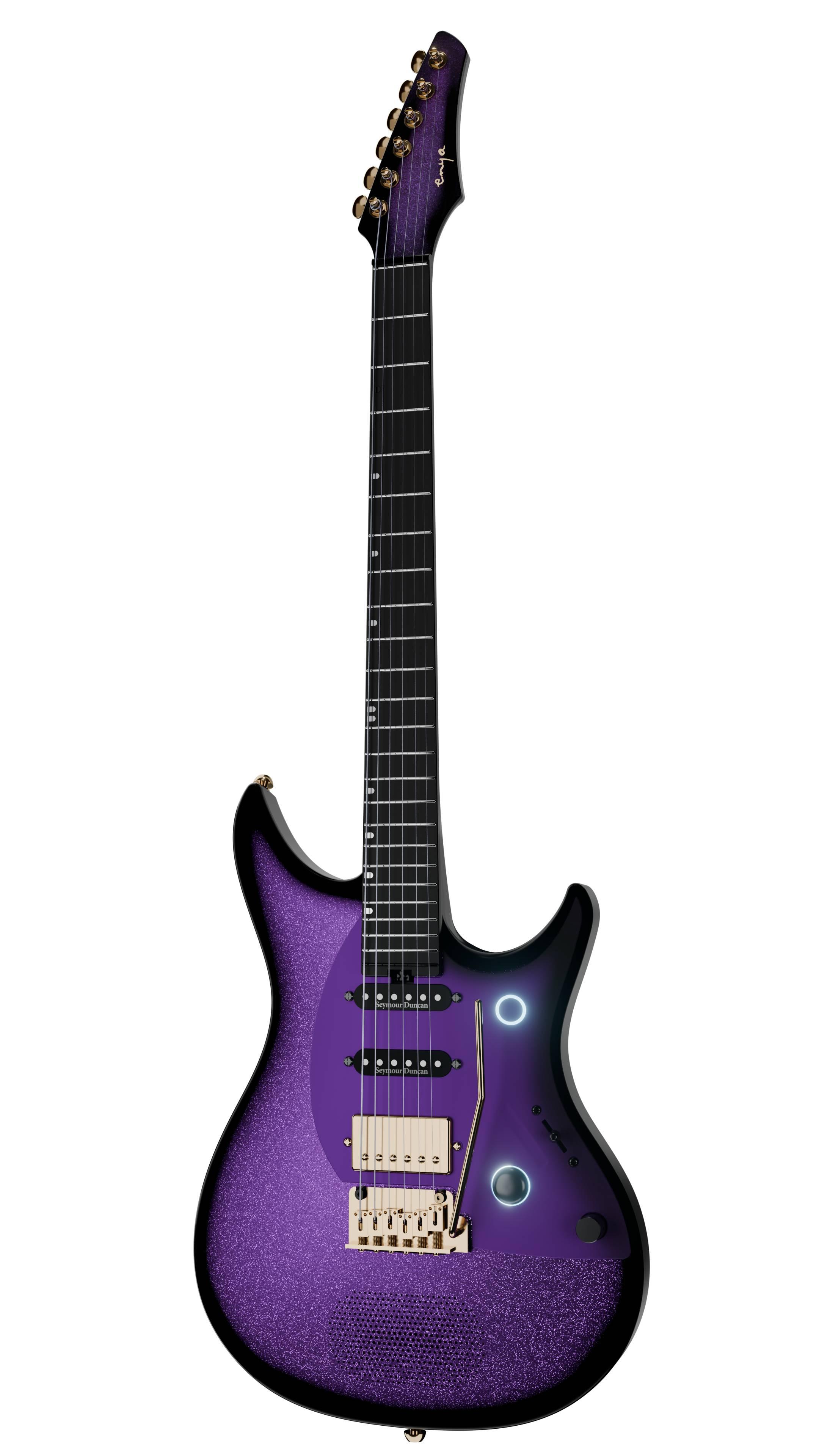 Enya Inspire Pro SD Smart Electric Guitar In Galactic Purple