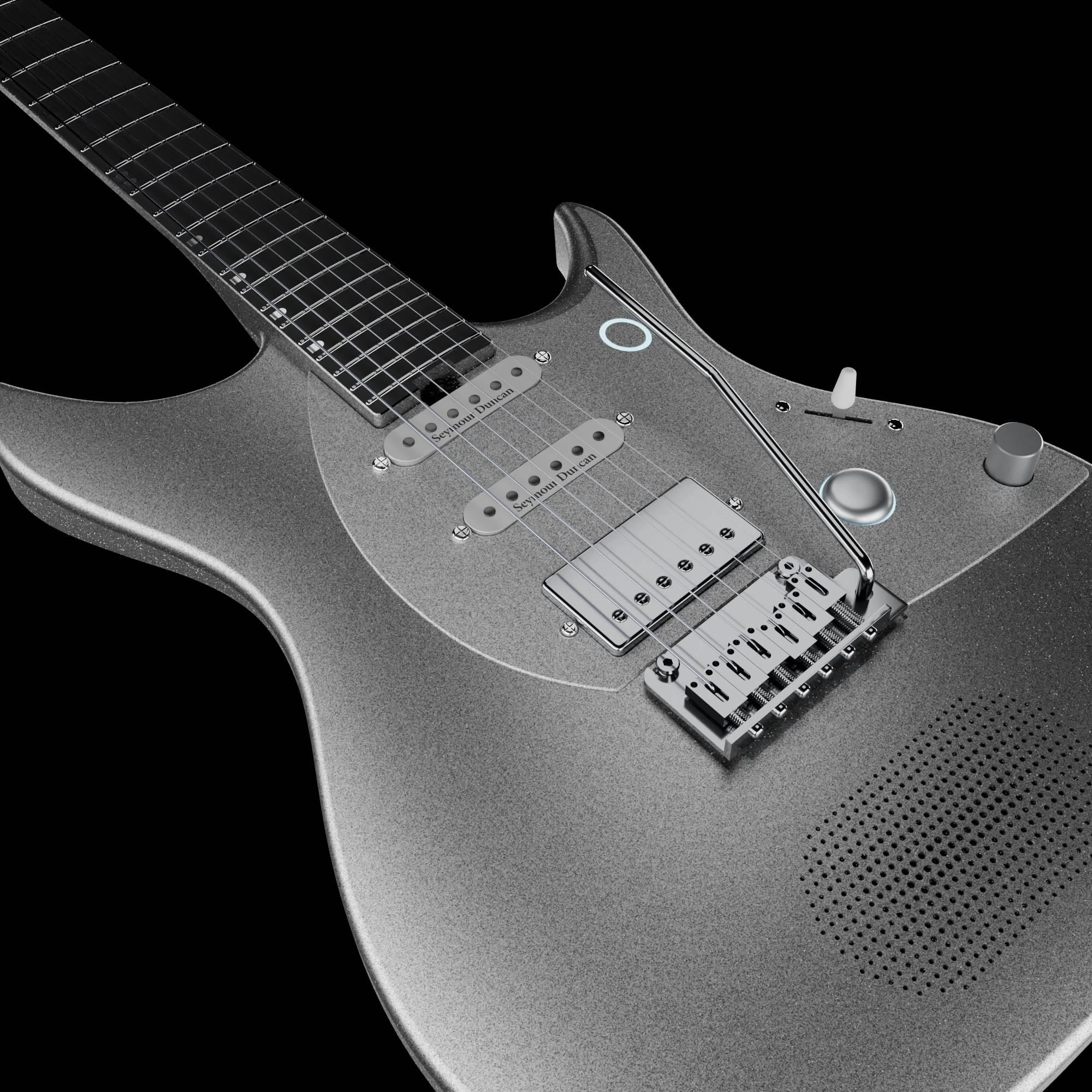 Enya Inspire Pro SD Smart Electric Guitar In Phantom Silver - INSPIRE-PROSD-PS (11).jpg