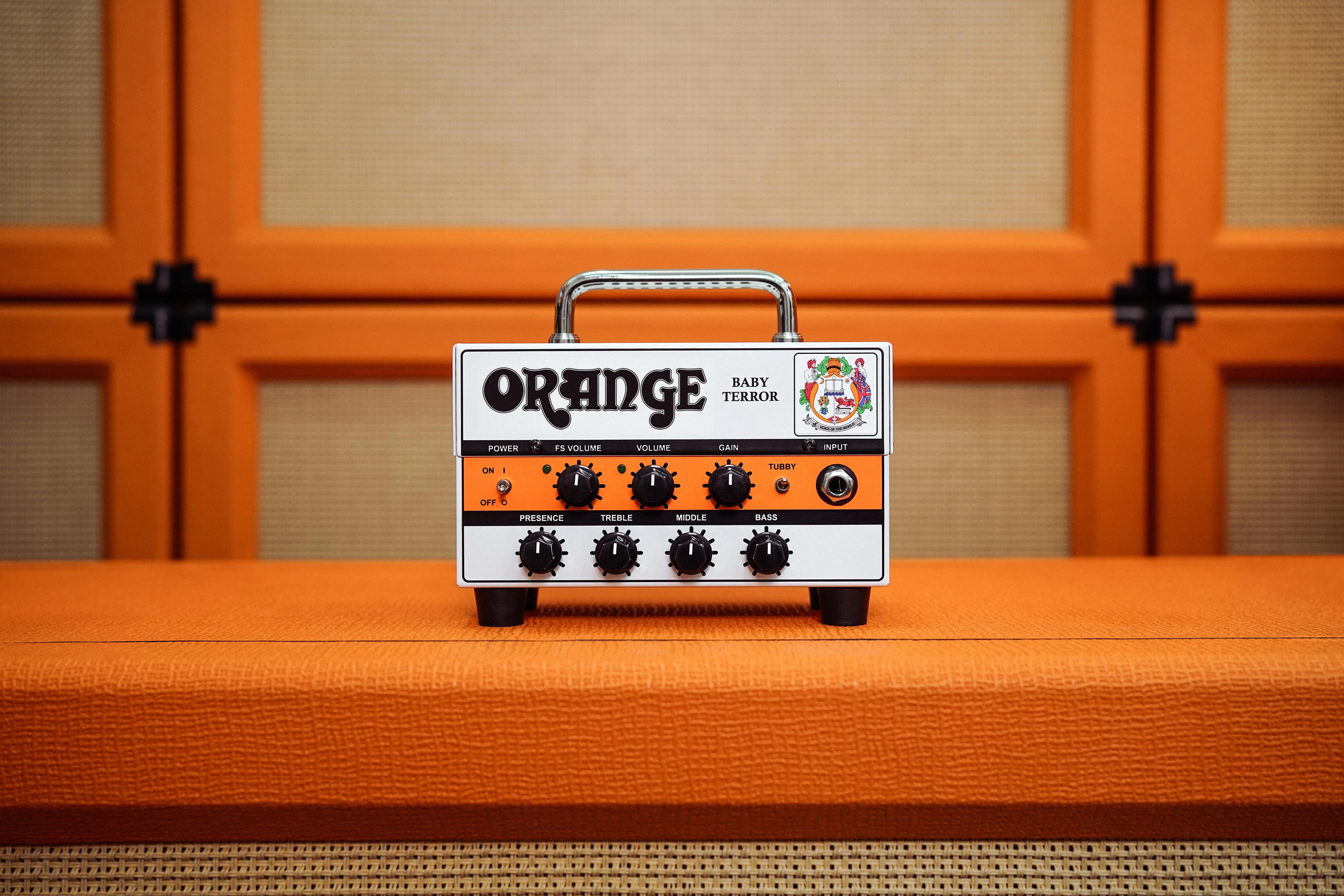 Orange Baby Terror and Eastcoast 1x12 Speaker Cab Bundle - Baby Terror - Demo Room - L1.jpg