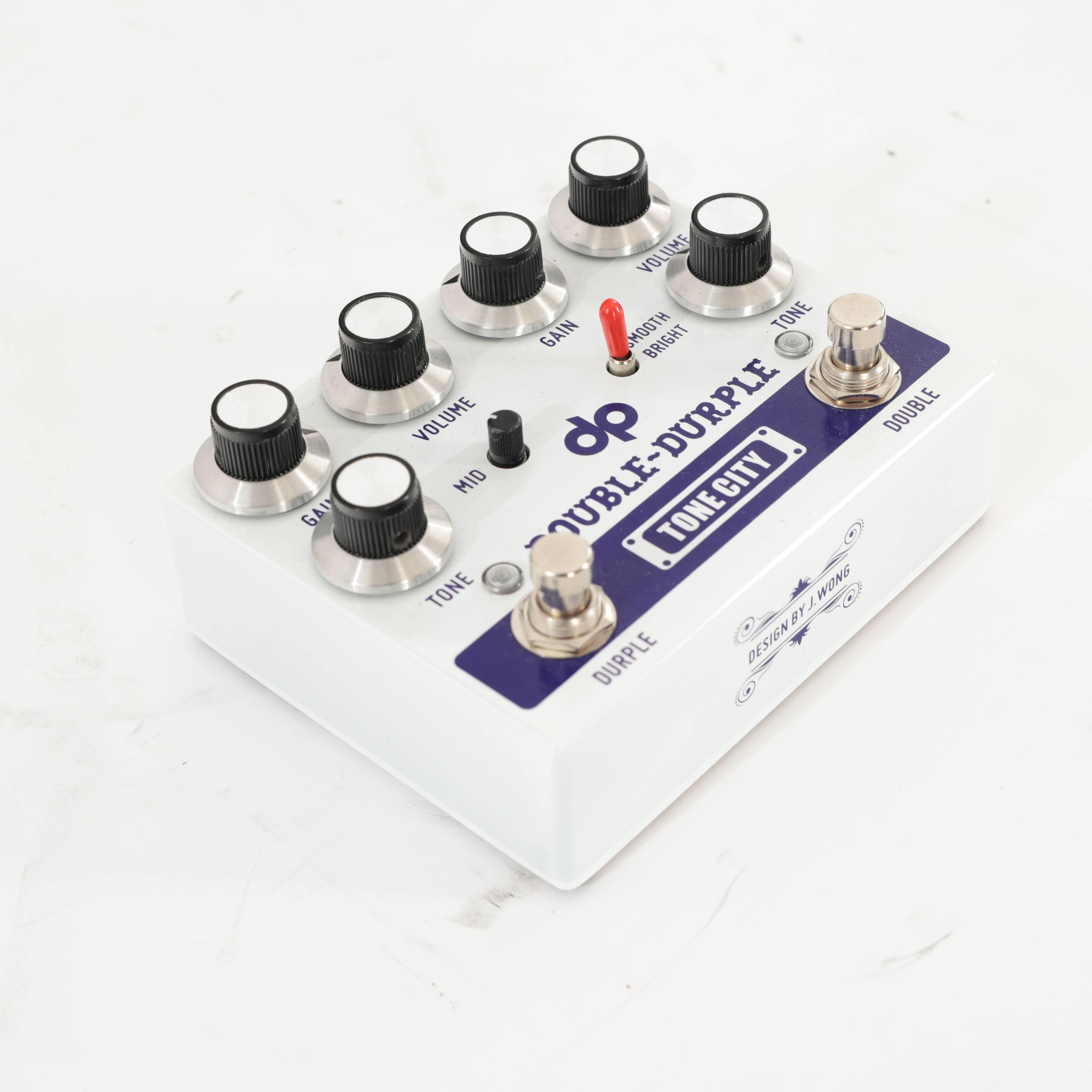 Second Hand Tone City Double Durple Danish Pete Dual Overdrive Pedal 722 - SH-241-6722 (3).jpg