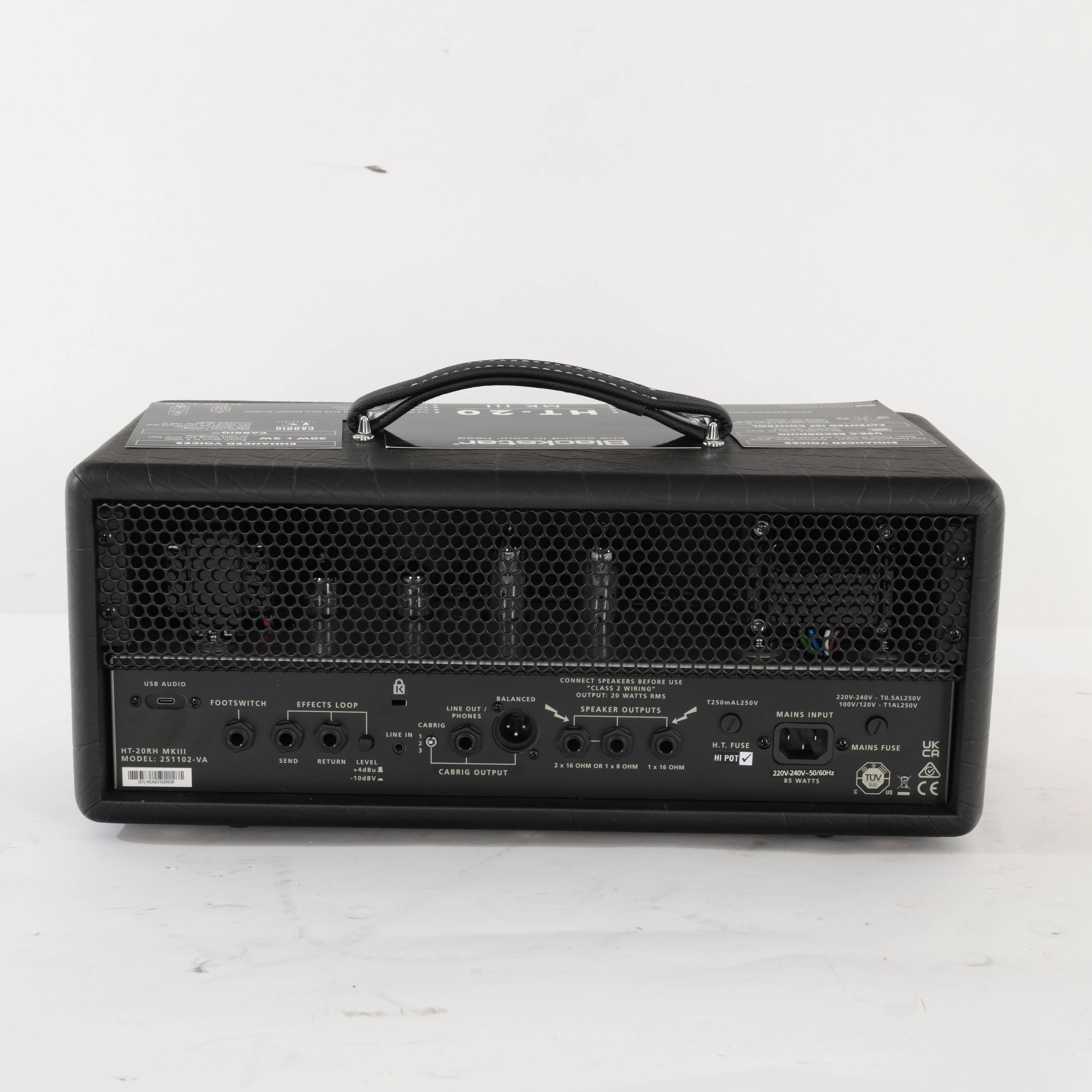 Second Hand Blackstar HT-20R MkIII Head 711 - SH-241-6711 (5).jpg