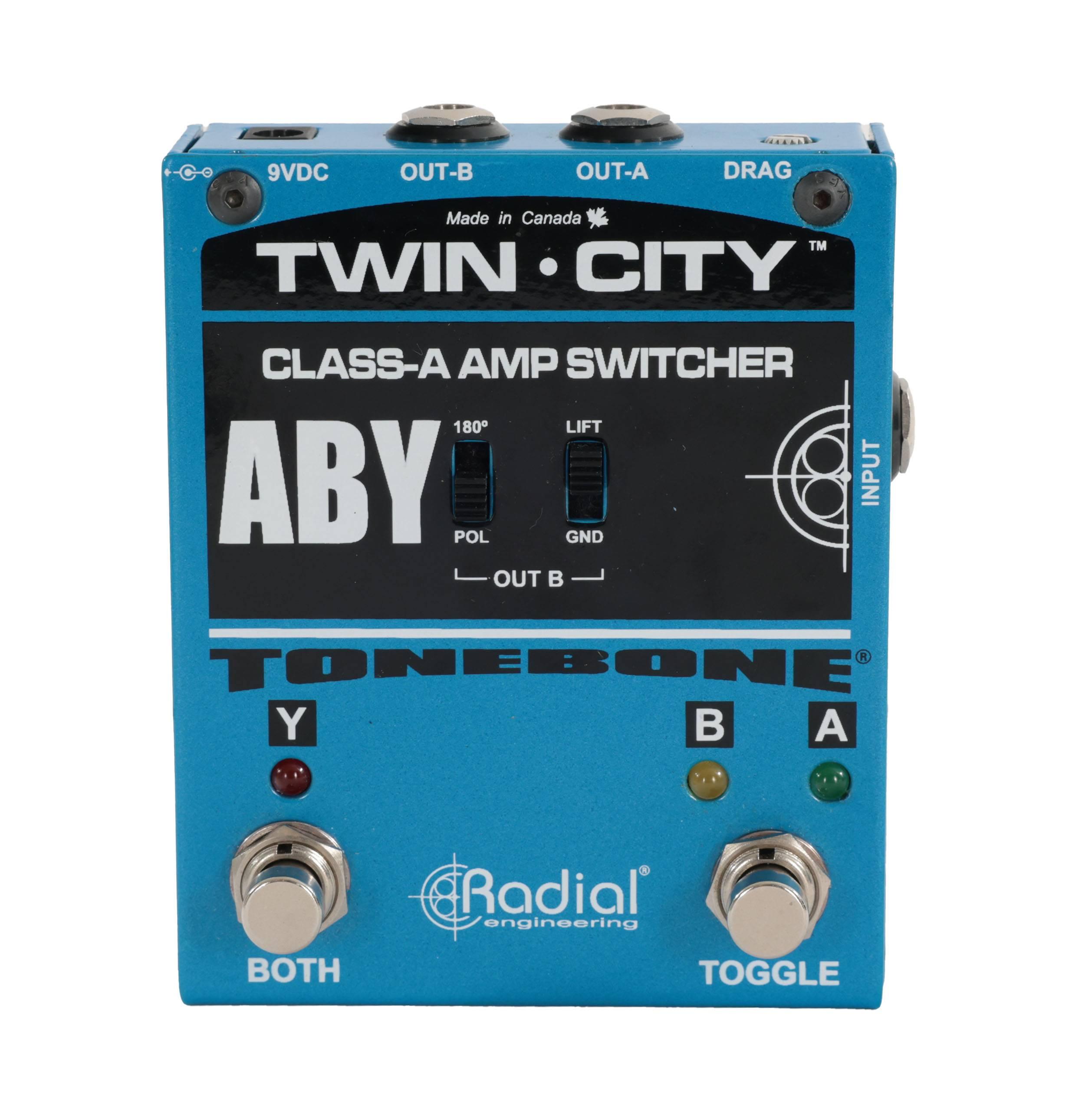 Second Hand Radial Engineering Twin City AB-Y Pedal 041 - SH-168-0041 (2).jpg