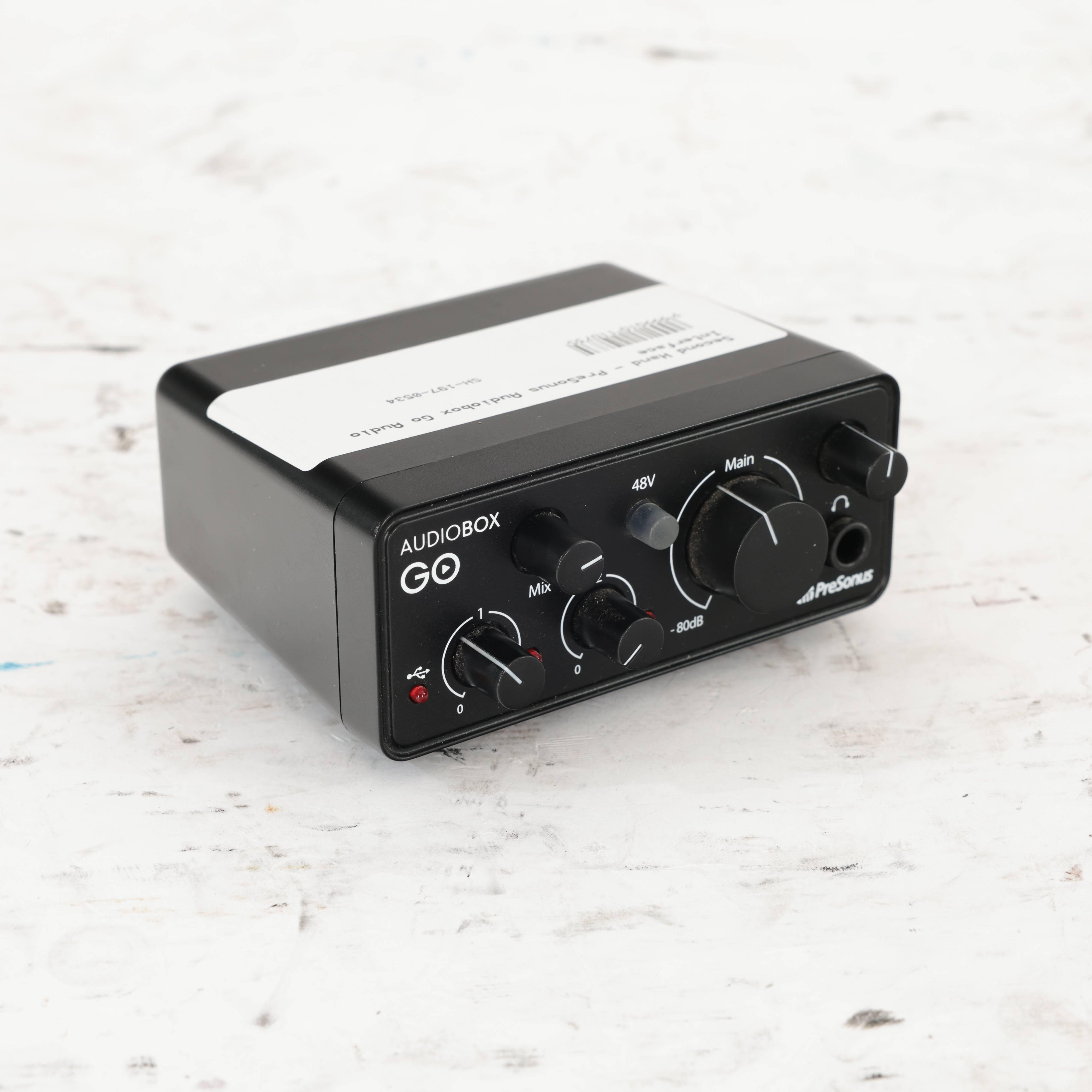 Second Hand PreSonus Audiobox Go Audio Interface 534 - SH-197-0534 (3).jpg