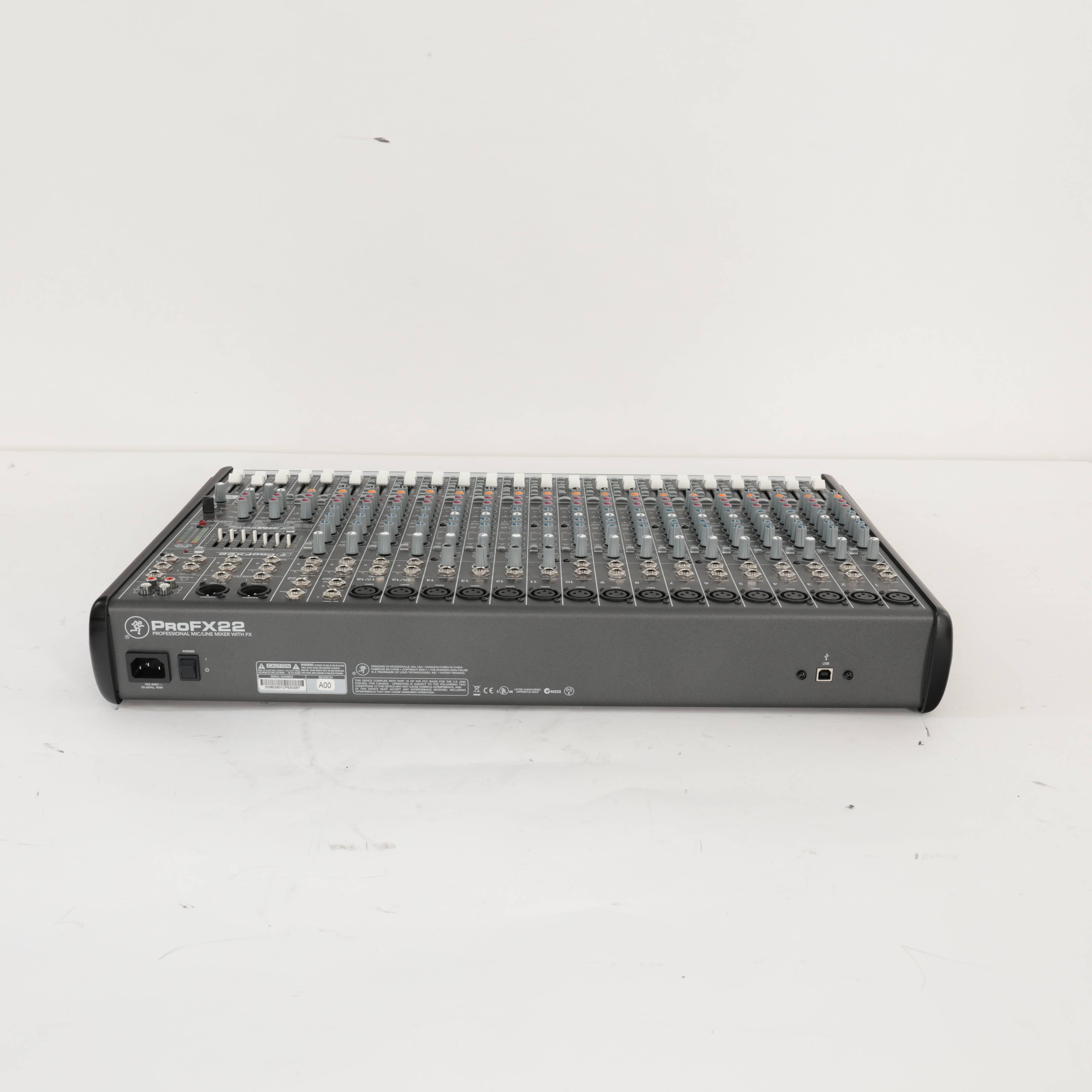 Second Hand Mackie ProFX22v2 22-Channel 4-Bus Effects Mixer 073 - SH-130-1073 (5).jpg