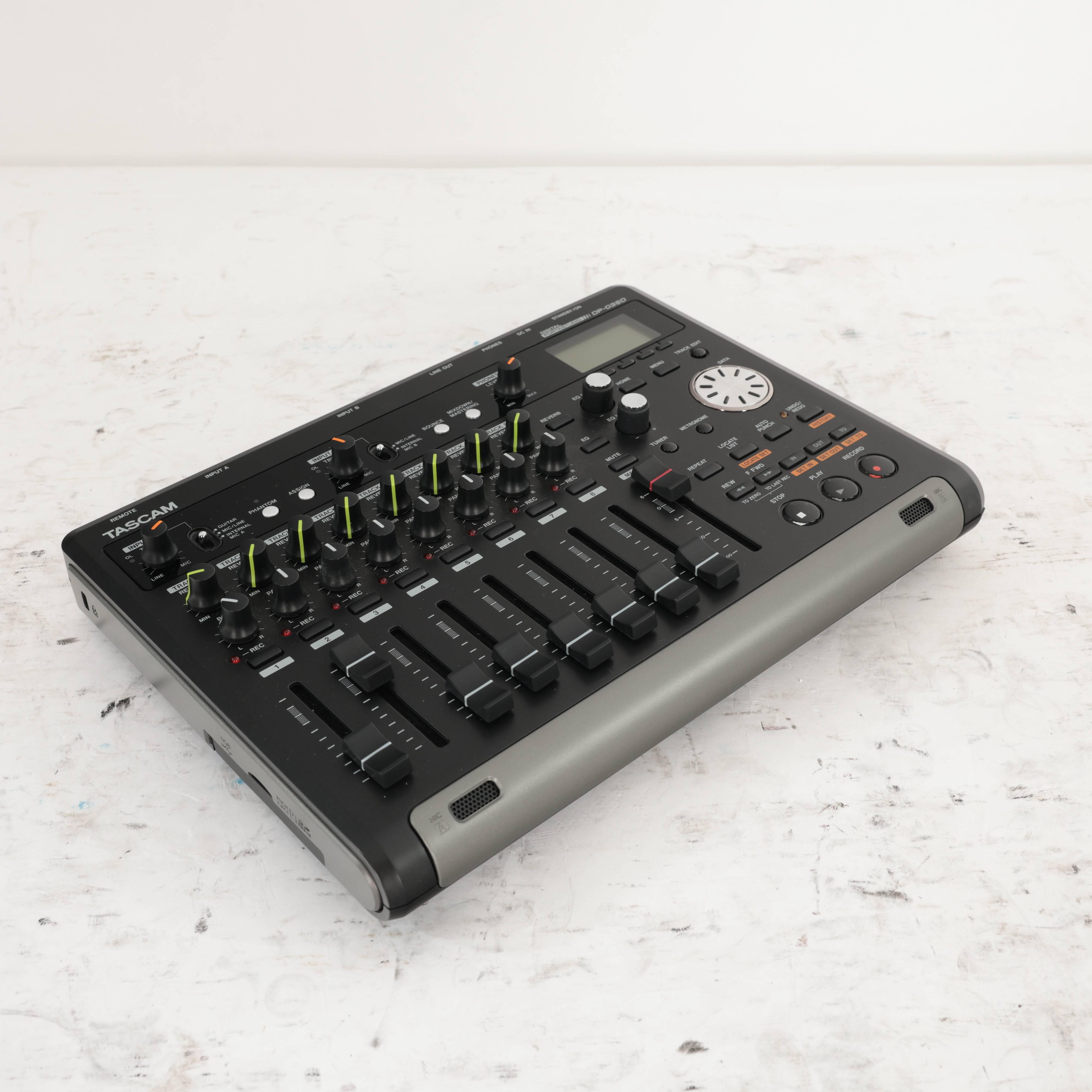 Second Hand Tascam DP03SD 8 Track Recorder 060 - SH-130-1060 (4).jpg
