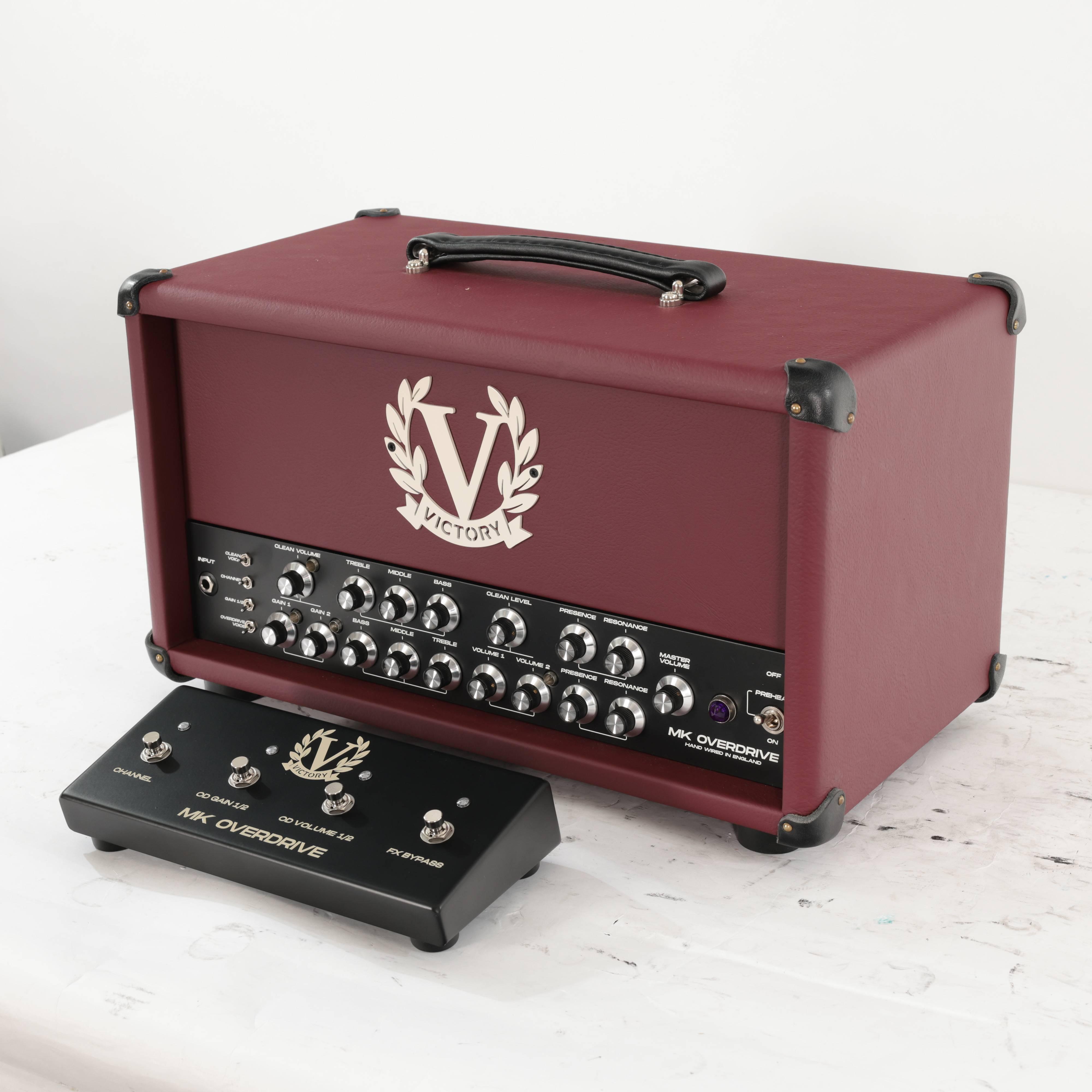 Second Hand Victory MK Overdrive 100w Head In Burgundy 632 - SH-114-2632 (3).jpg
