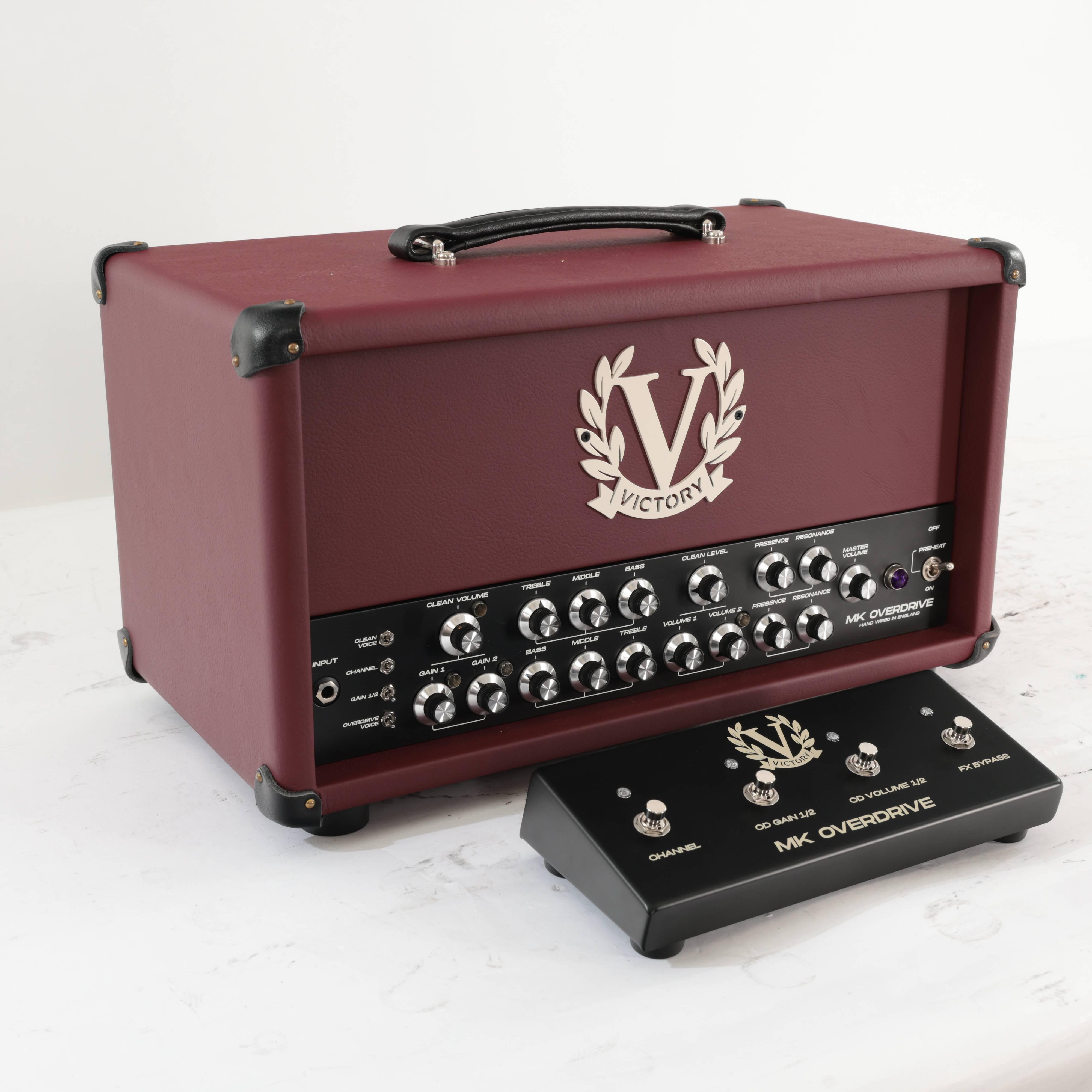 Second Hand Victory MK Overdrive 100w Head In Burgundy 632 - SH-114-2632 (4).jpg