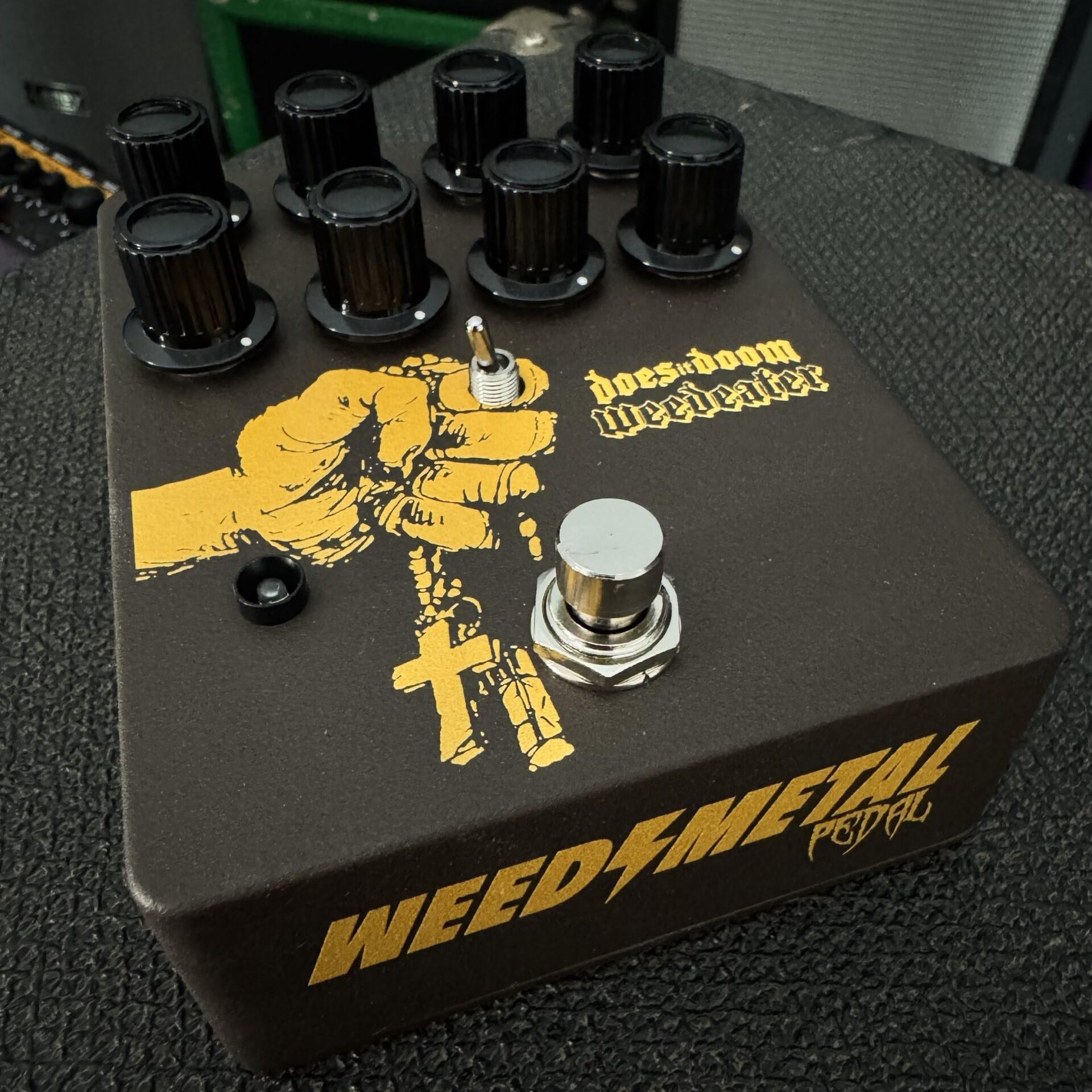 Does It Doom Weedeater Signature Weed Metal Overdrive and Fuzz Pedal - DID-WEEDMETAL-Lifestyle-Angle.jpg