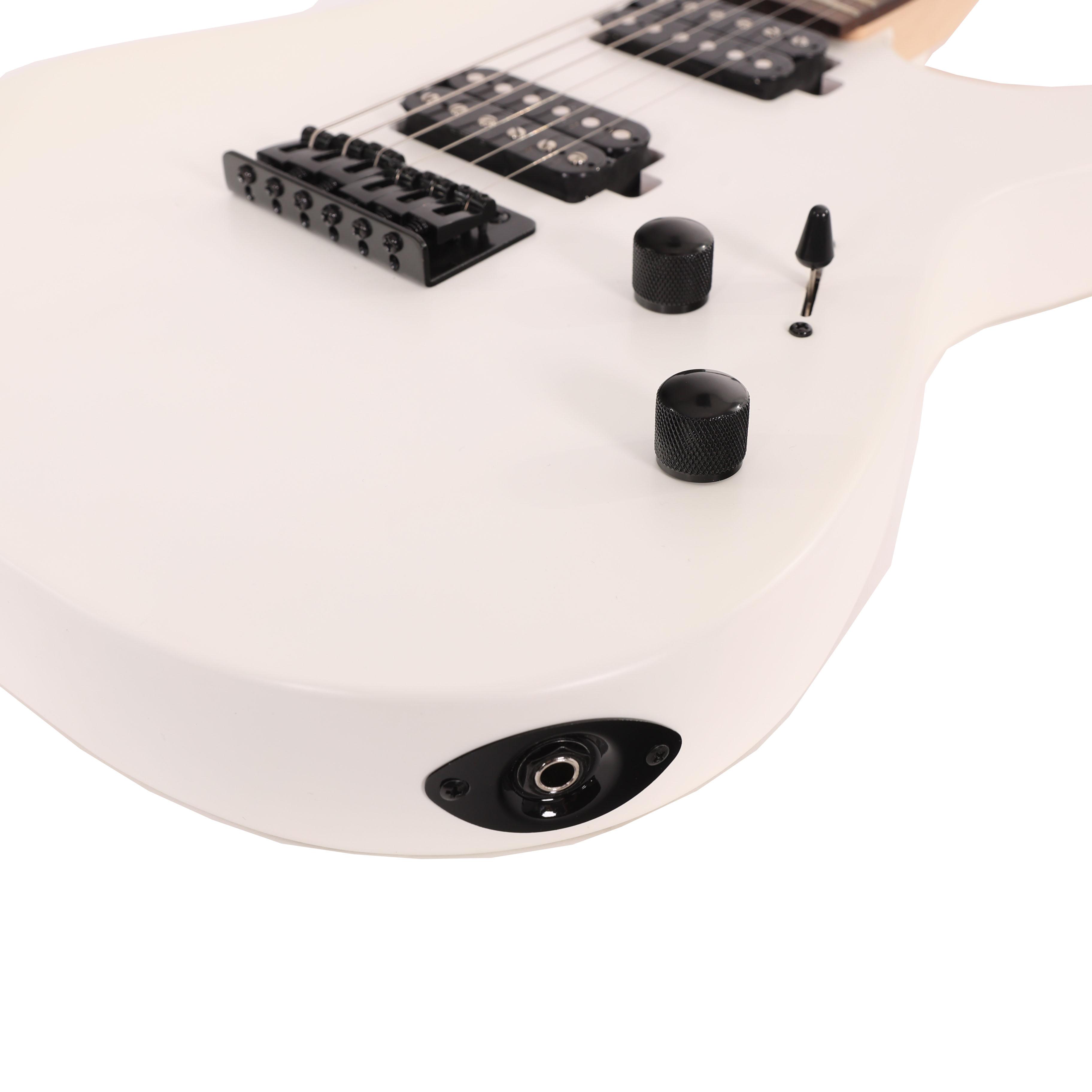 B Stock : EastCoast MT1 Electric Guitar in Satin White with Rosewood Fretboard - 001 - EC-MT1-WH (8).jpg