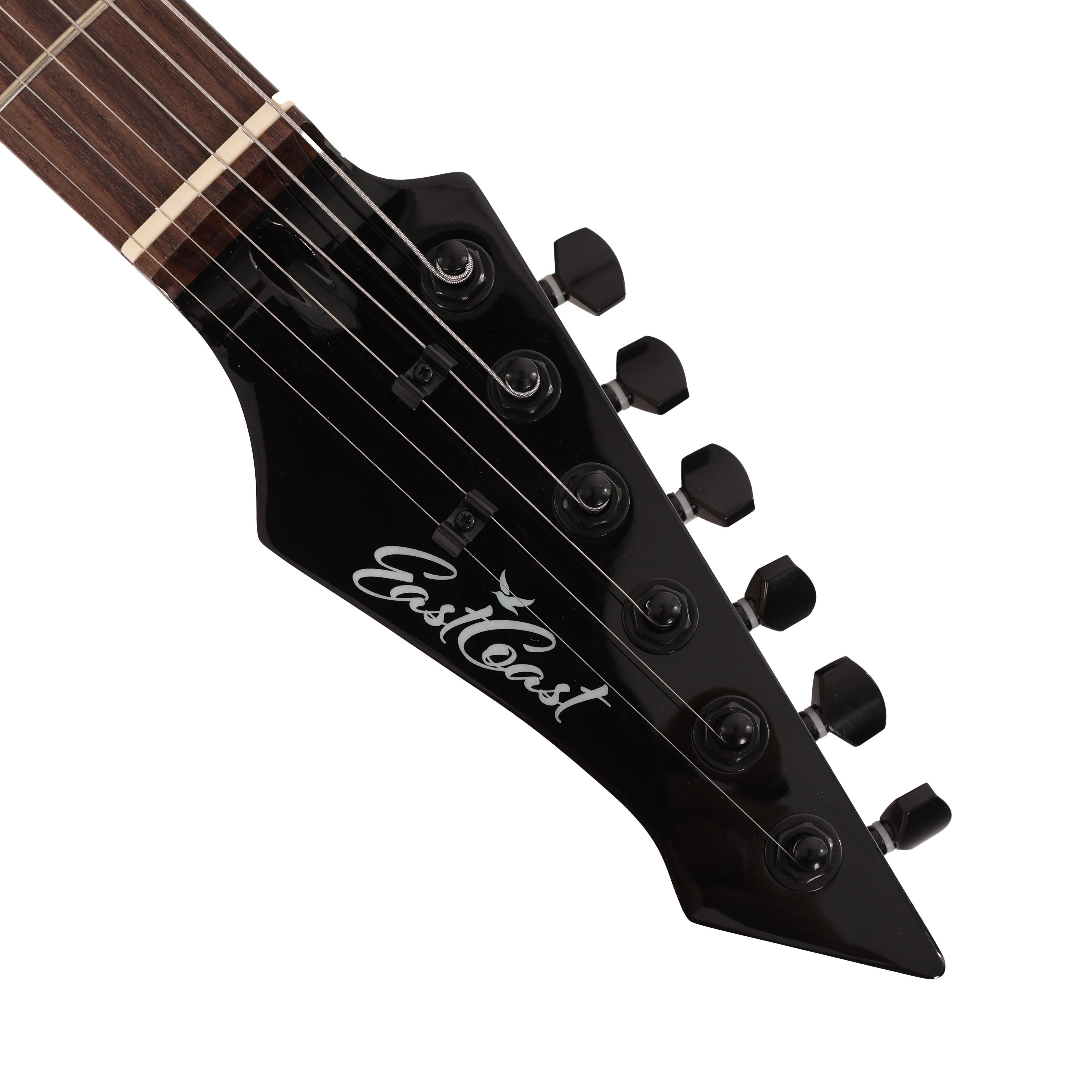 B Stock : EastCoast MT1 Electric Guitar in Satin White with Rosewood Fretboard - 001 - EC-MT1-WH (12).jpg