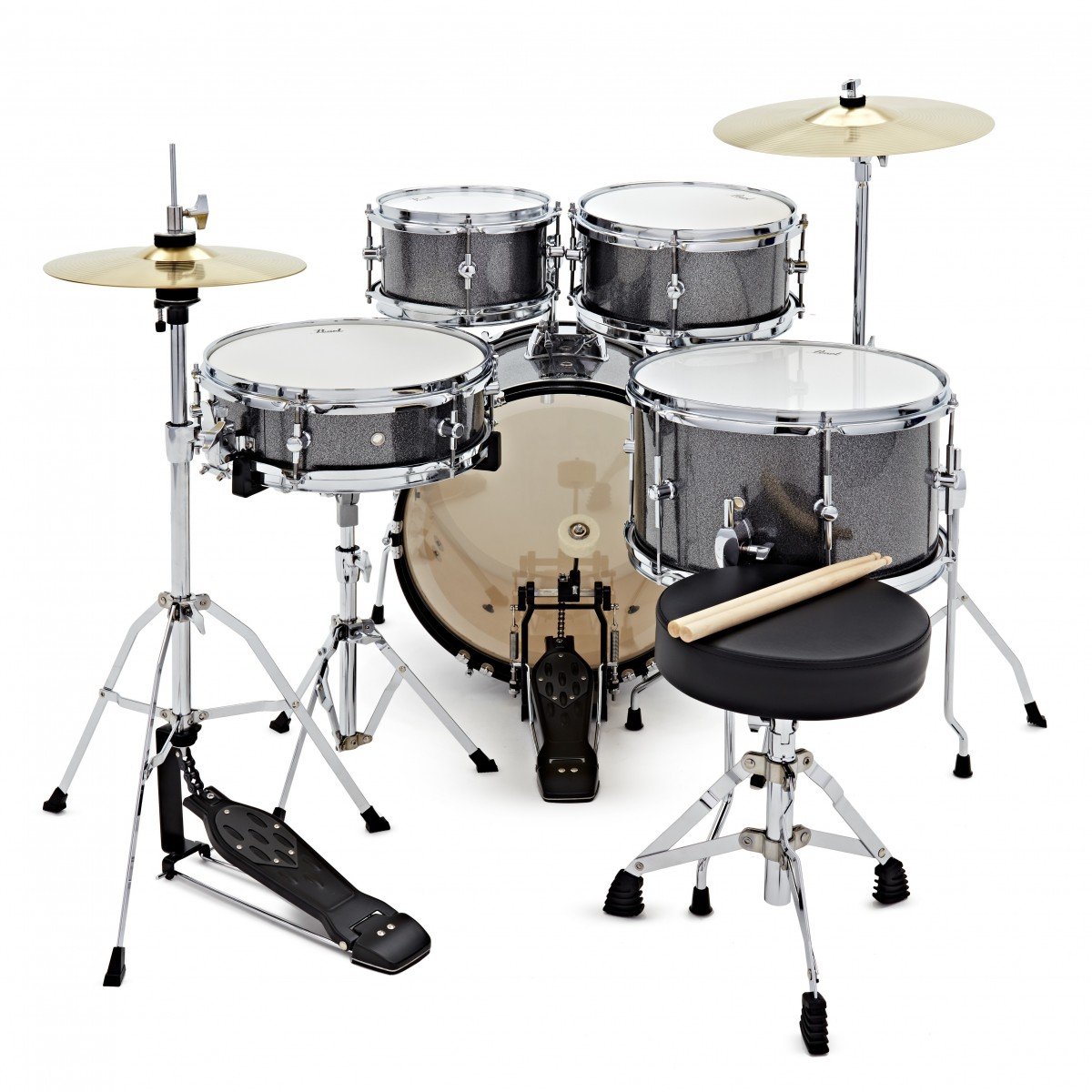 Pearl Roadshow Junior Drum Kit in Grindstone Sparkle - RSJ465CC708 (1).jpg