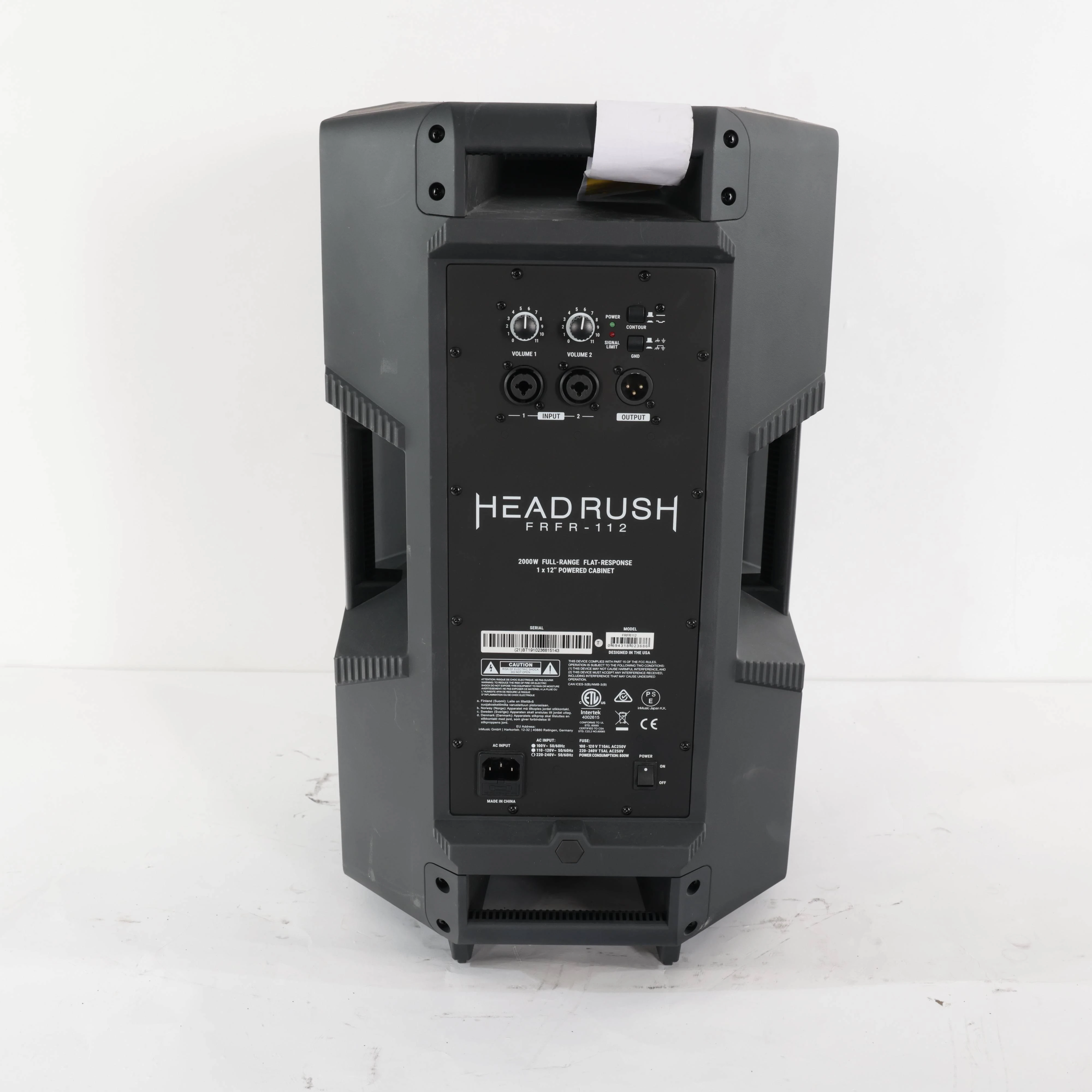 Second Hand Headrush FRFR-112 Cab 783 - SH-241-6783 (5).jpg
