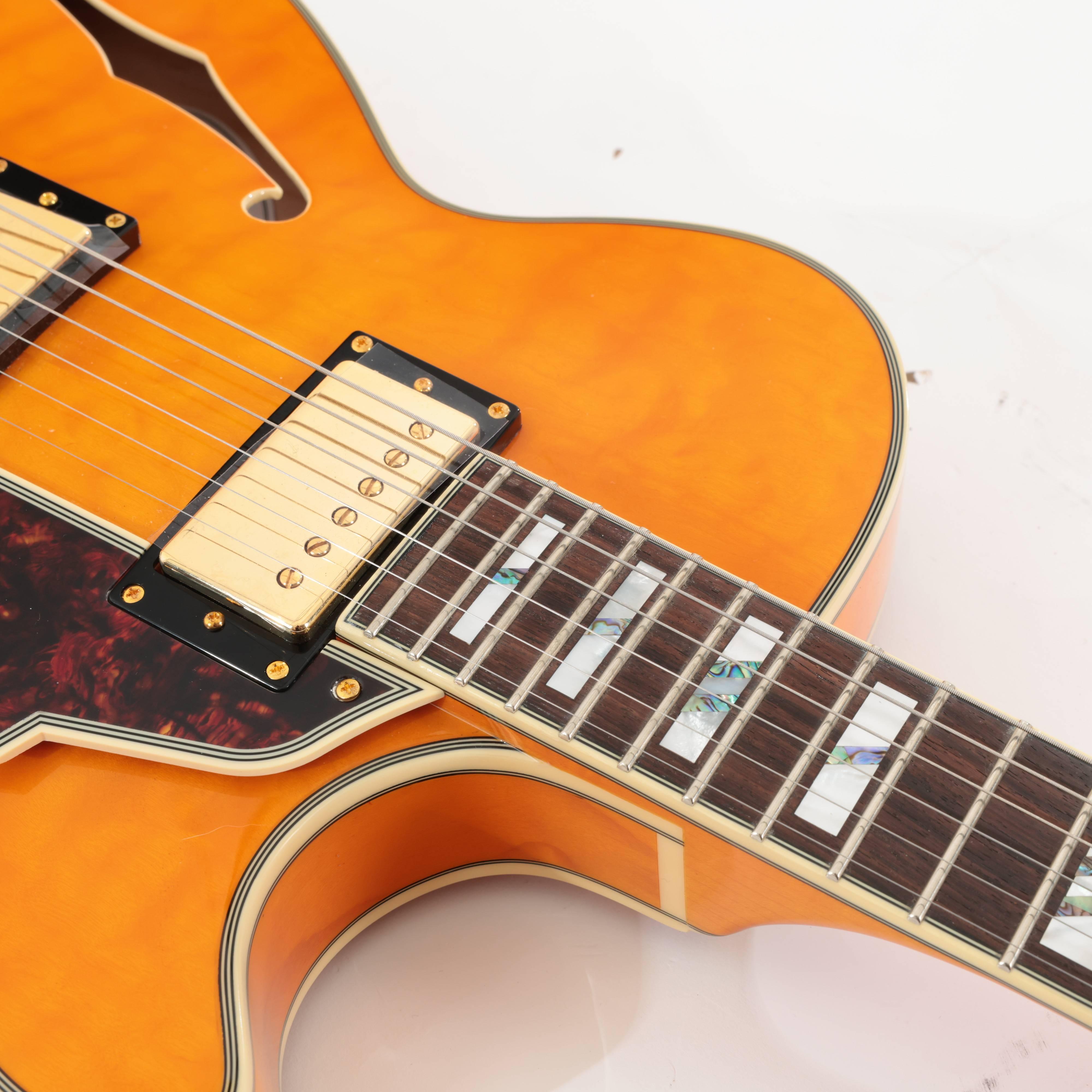 Second Hand D'Angelico Excel DC XT Vintage Natural Quilt 771 - SH-241-6771 (11).jpg