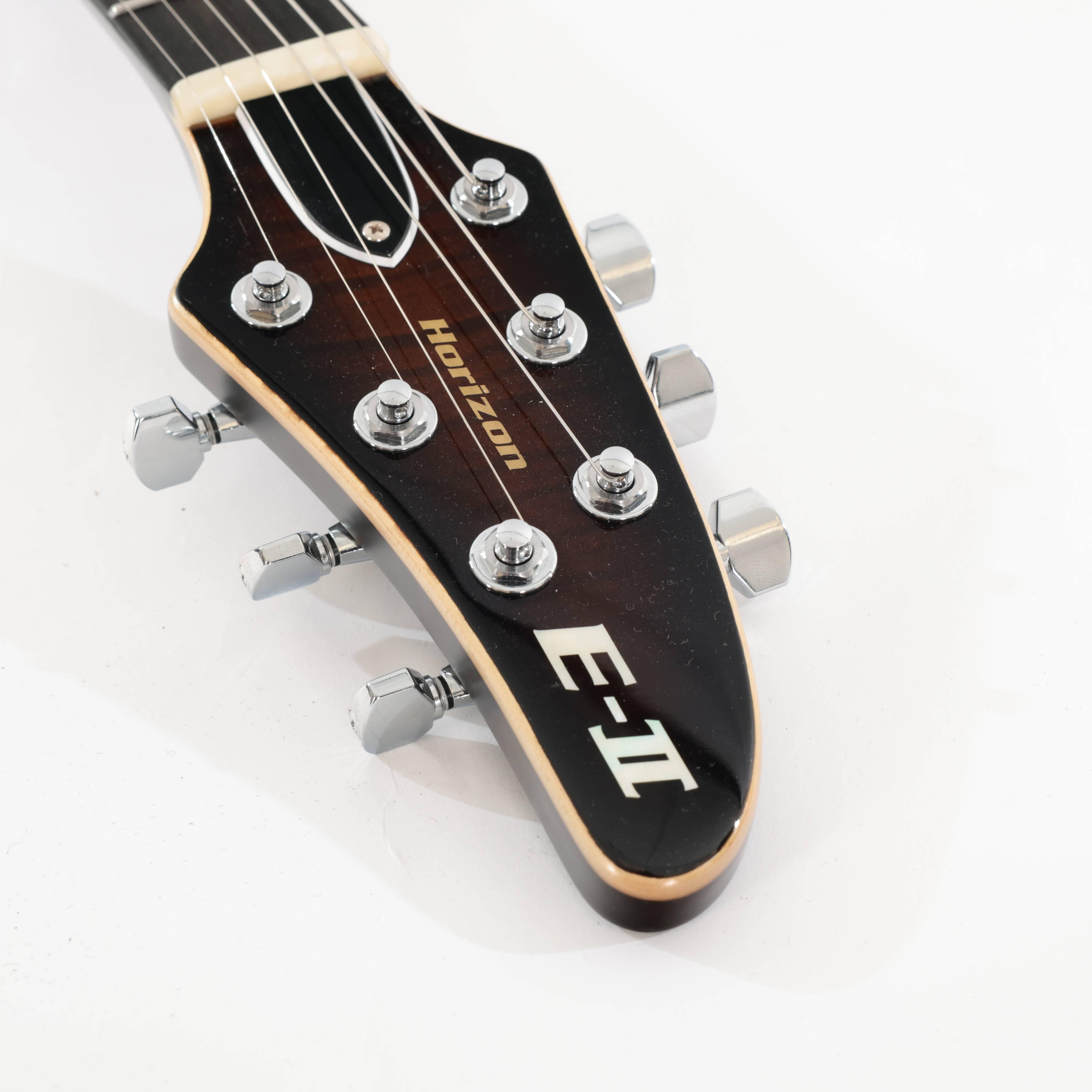 Second Hand ESP E-II Horizon NT Electric Guitar In Dark Brown Sunburst 049 - SH-168-0049 (11).jpg