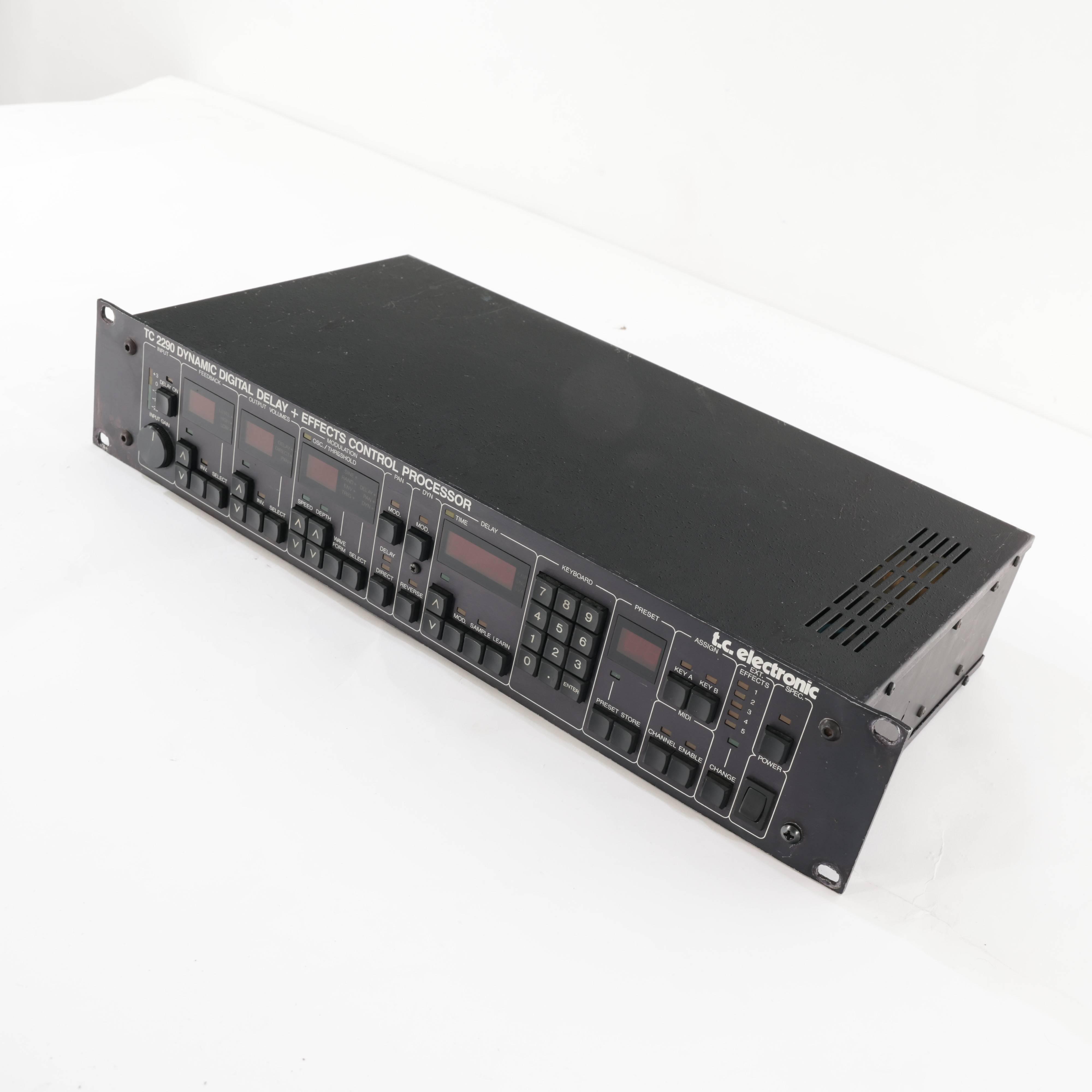 Second Hand TC Electronic 2290 Dynamic Digital Delay Rack 166 - SH-221-0166 (4).jpg