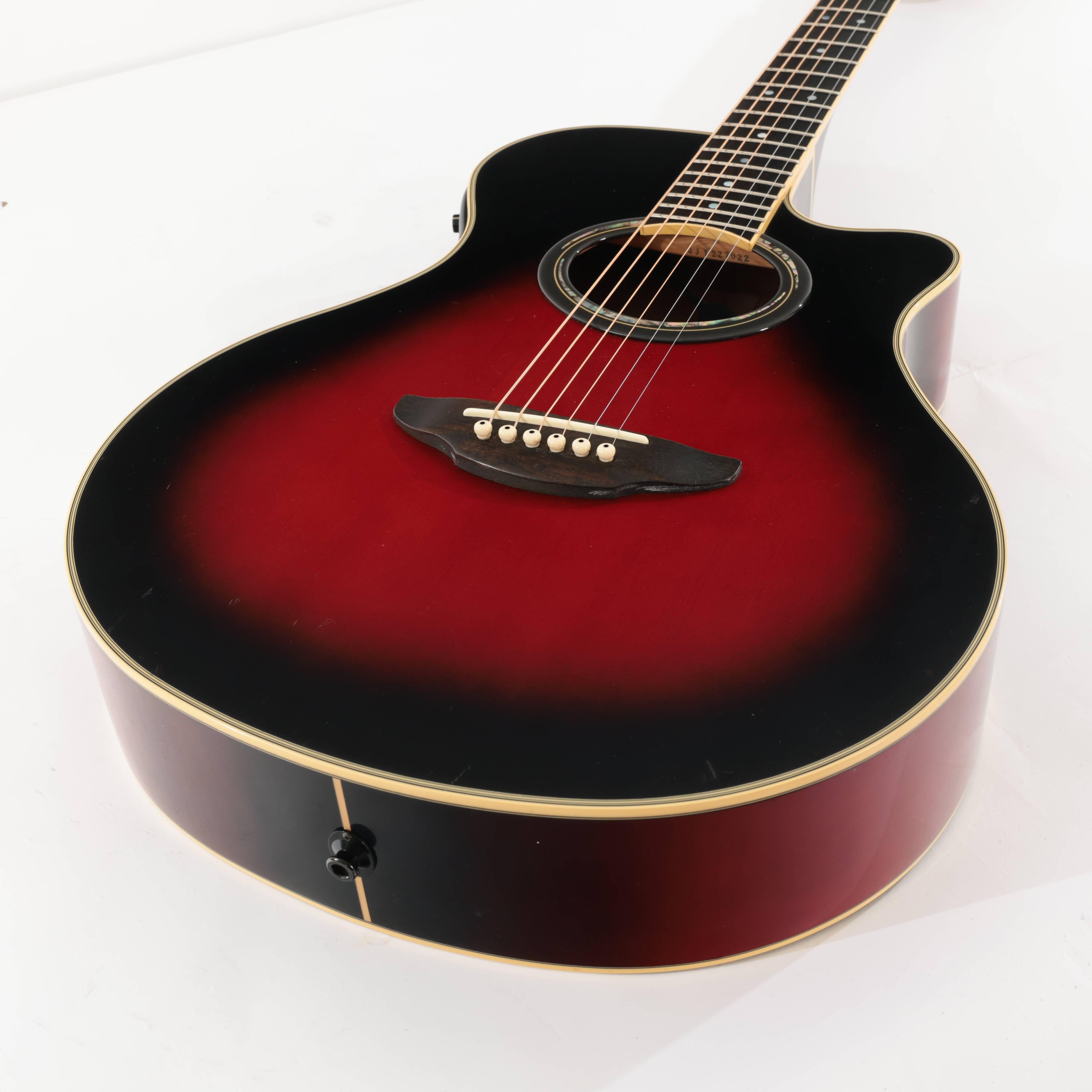 Second Hand Yamaha APX-9C Red Burst Acoustic Guitar 652 - SH-114-2652 (6).jpg