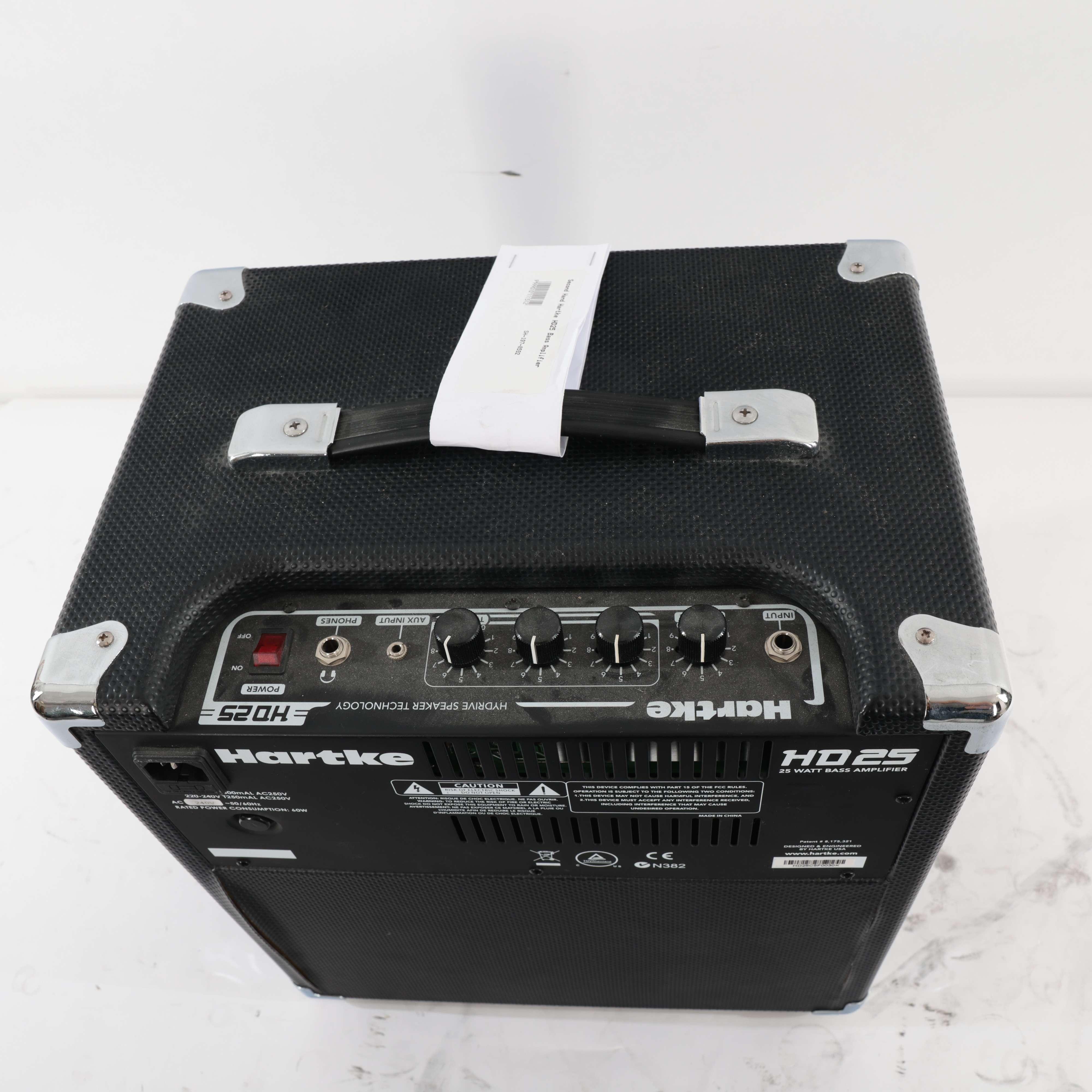 Second Hand Hartke HD25 Bass Amplifier 592 - SH-197-0592 (8).jpg