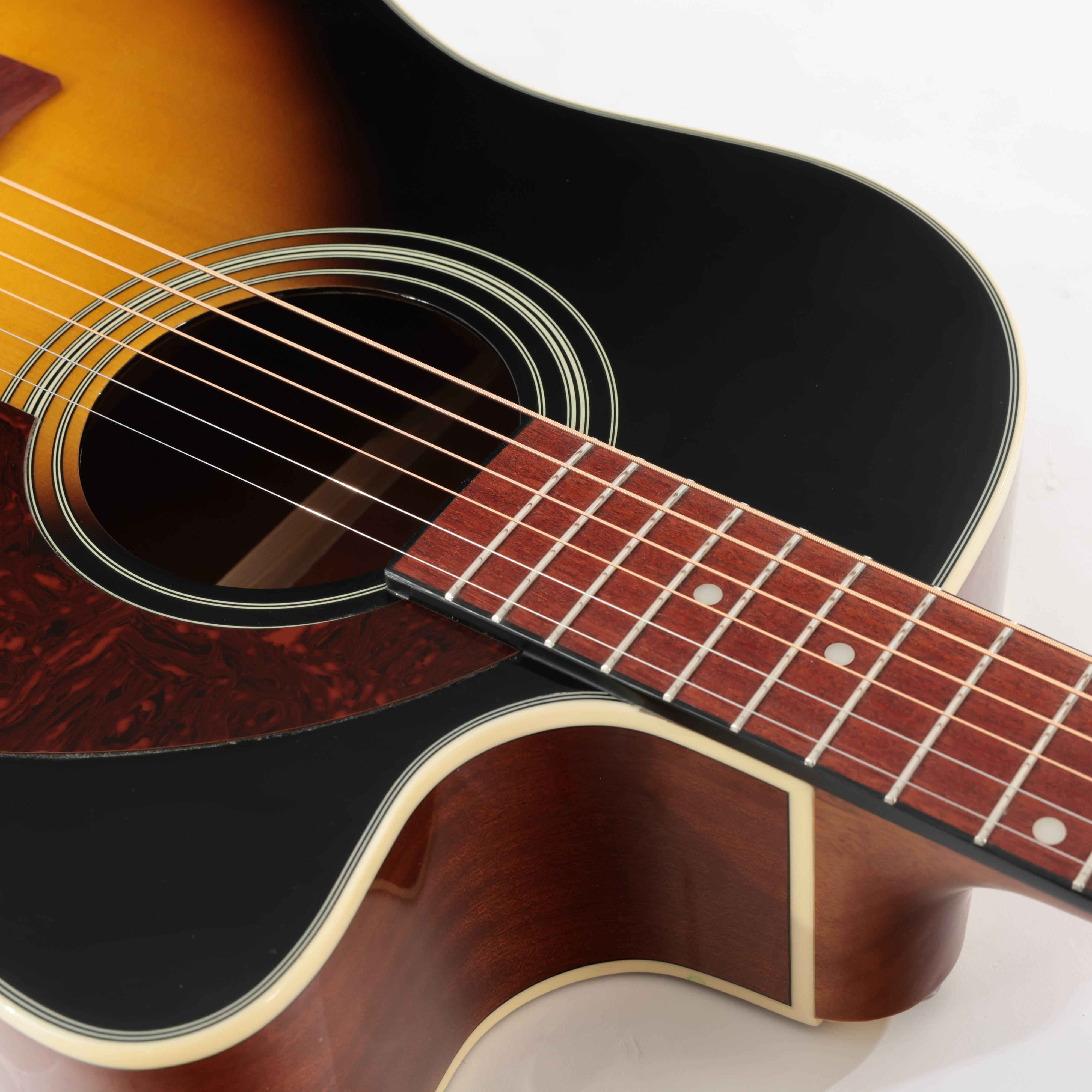 Second Hand Epiphone AJ-210CE-VS Acoustic Guitar In Vintage Sunburst 750 - SH-241-6750 (10).jpg
