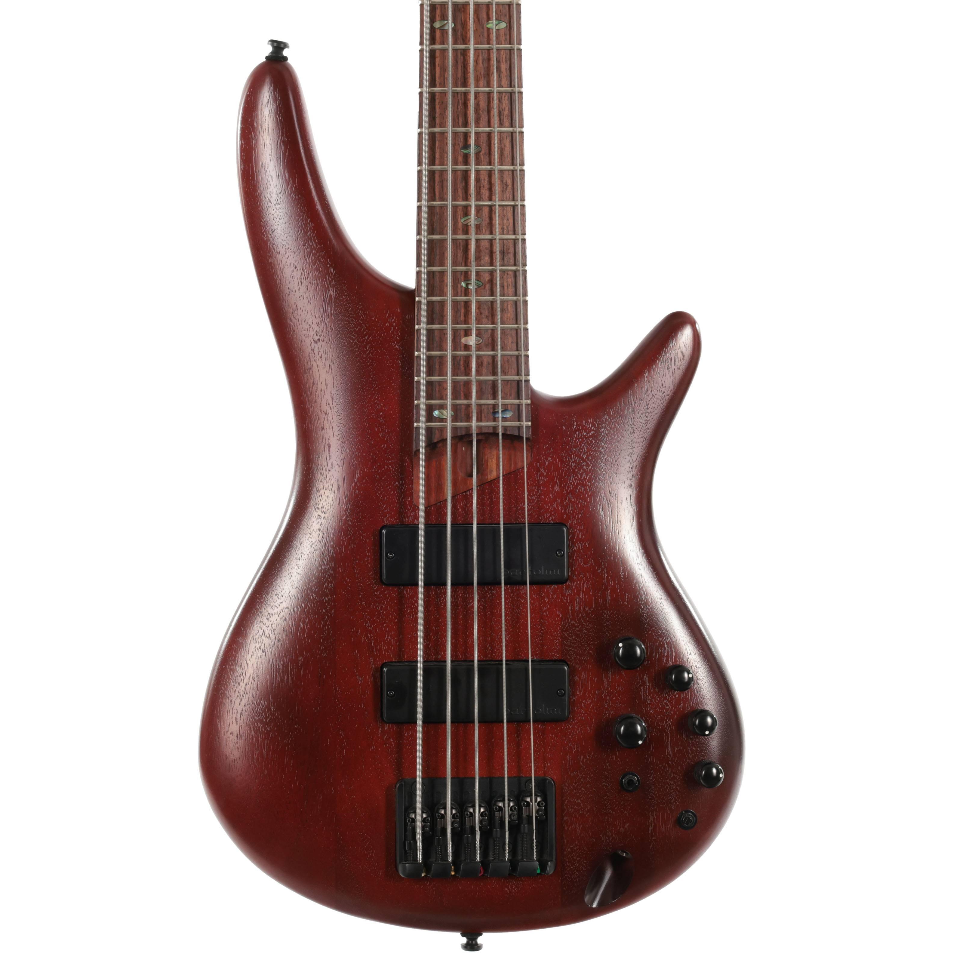 Second Hand Ibanez SR505E Bass Guitar In Walnut 649 - SH-114-2649 (2).jpg
