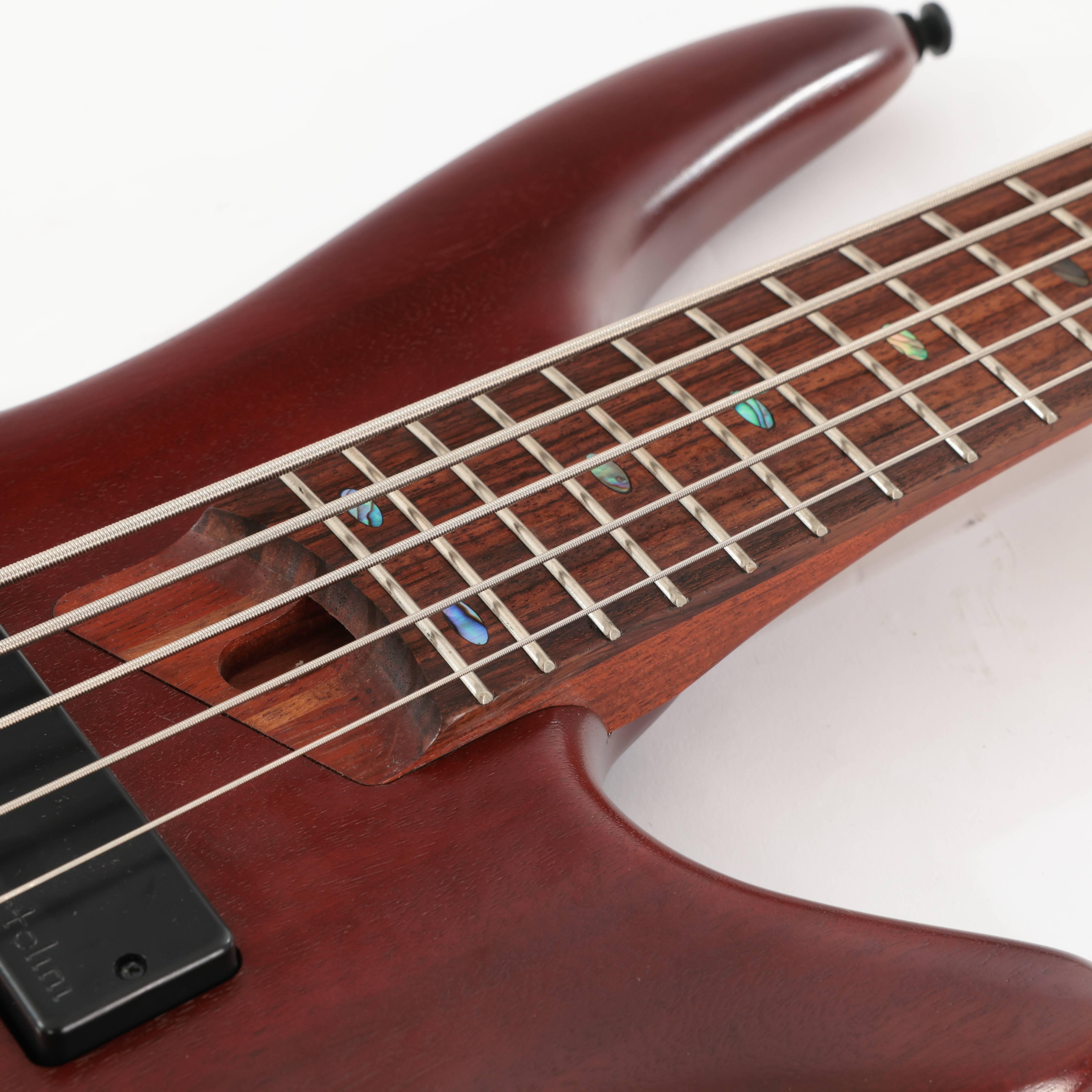 Second Hand Ibanez SR505E Bass Guitar In Walnut 649 - SH-114-2649 (8).jpg