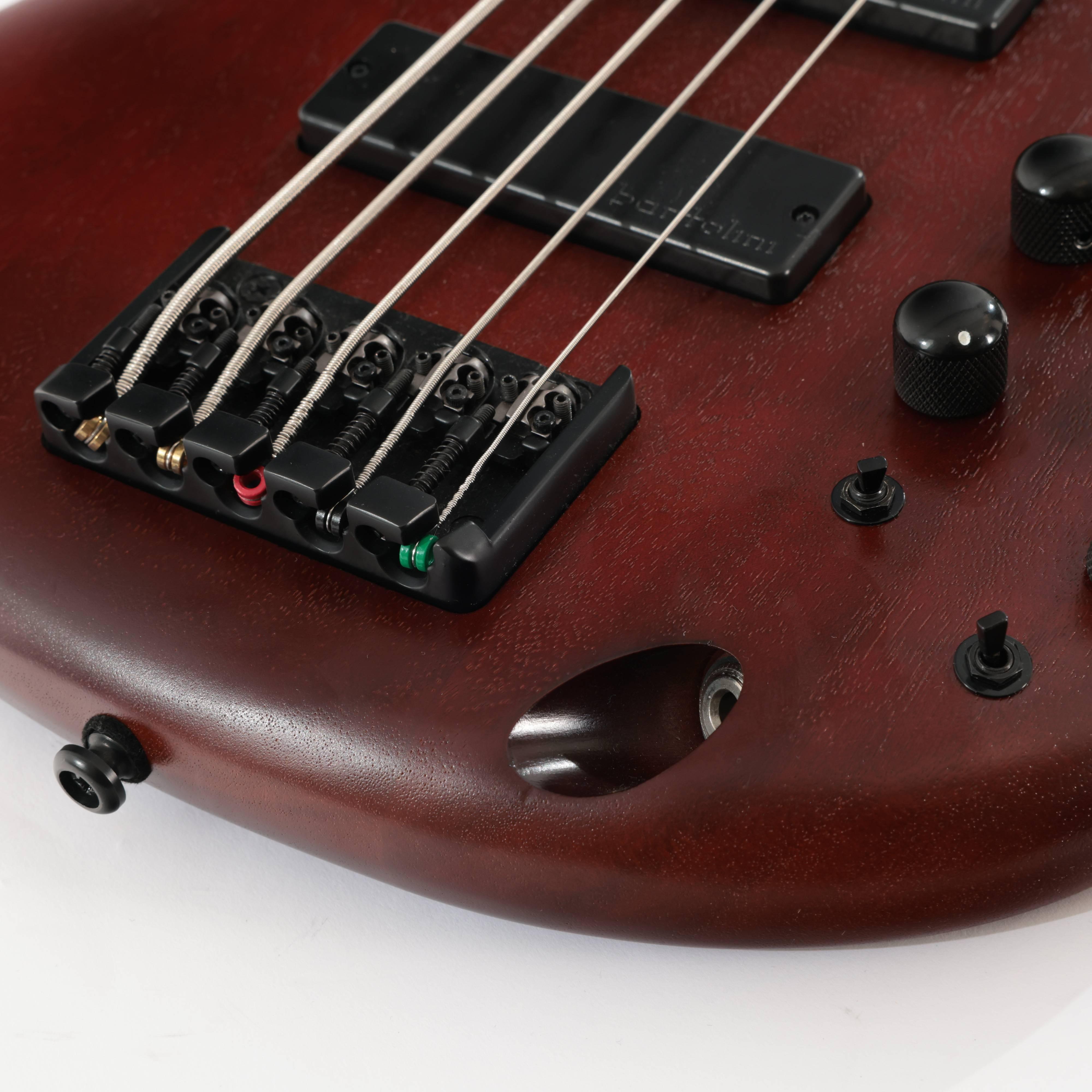 Second Hand Ibanez SR505E Bass Guitar In Walnut 649 - SH-114-2649 (9).jpg