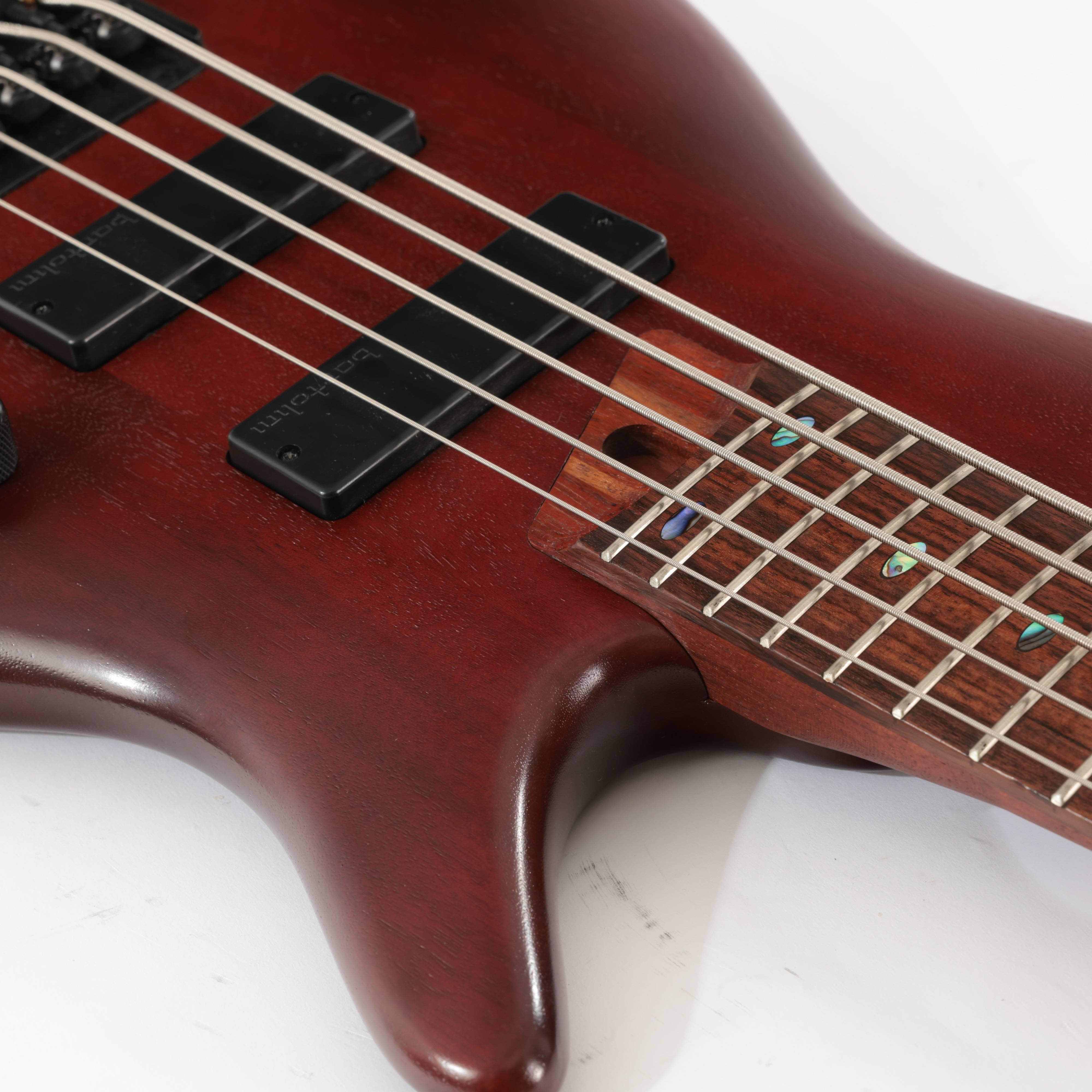 Second Hand Ibanez SR505E Bass Guitar In Walnut 649 - SH-114-2649 (11).jpg