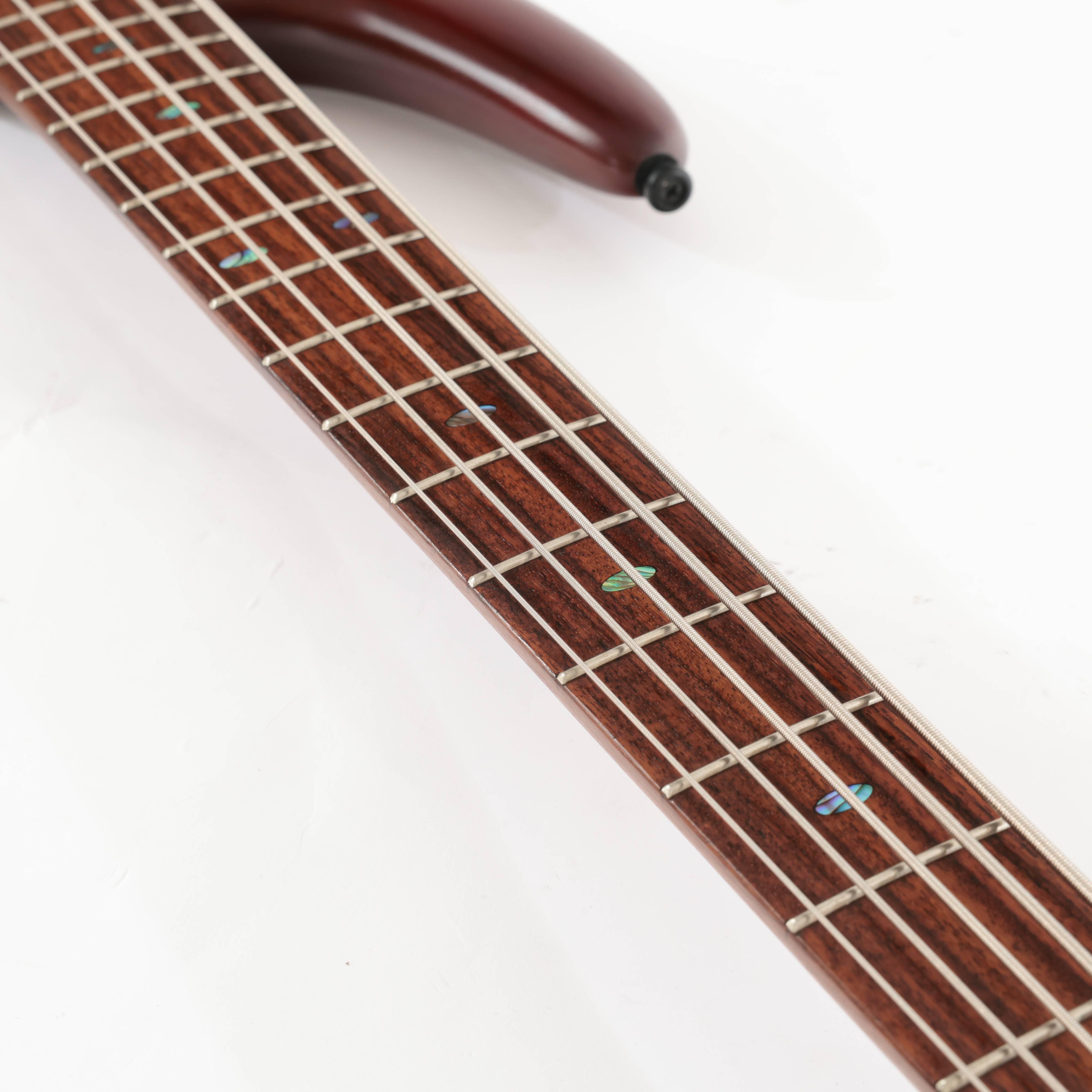 Second Hand Ibanez SR505E Bass Guitar In Walnut 649 - SH-114-2649 (12).jpg
