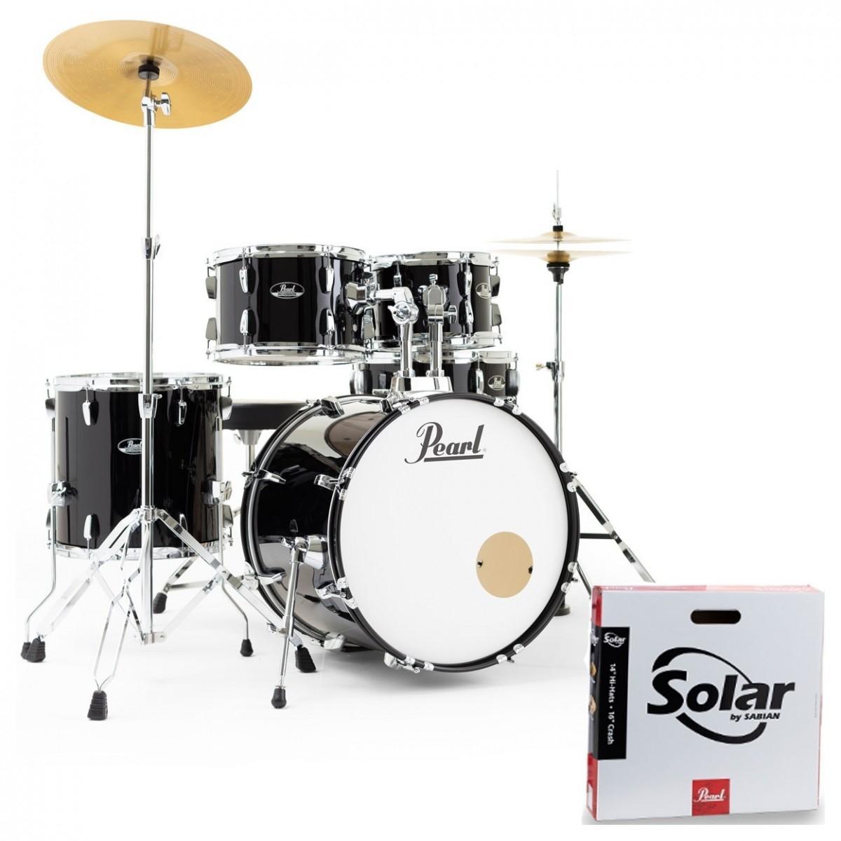 Pearl Roadshow 18" Acoustic Drum Kit in Black - pearl roadshow Black 18.jpg