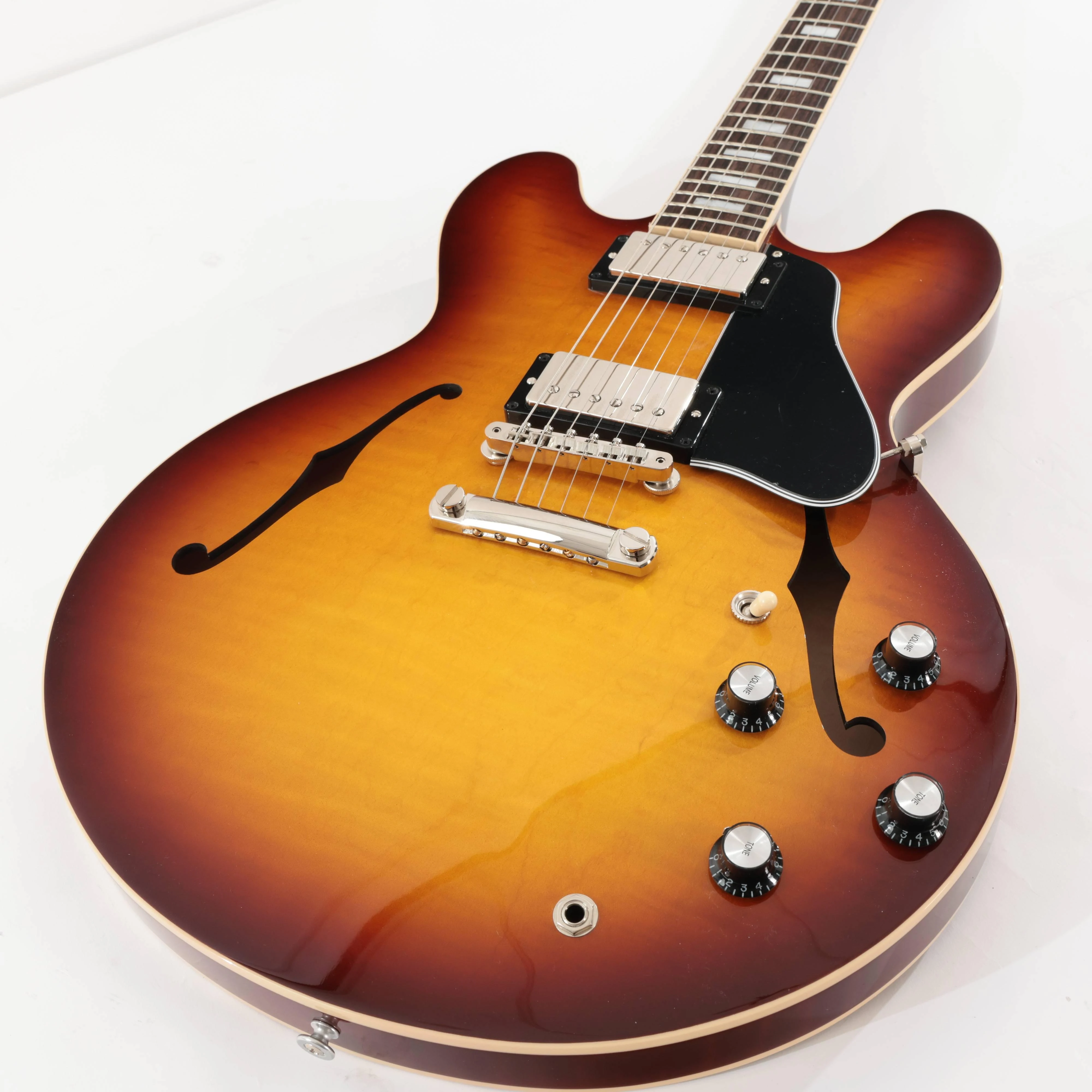 Second Hand Gibson ES-335 Figured Semi-Hollow Electric Guitar In Iced Tea #588 - SH-197-0588 (6).jpg