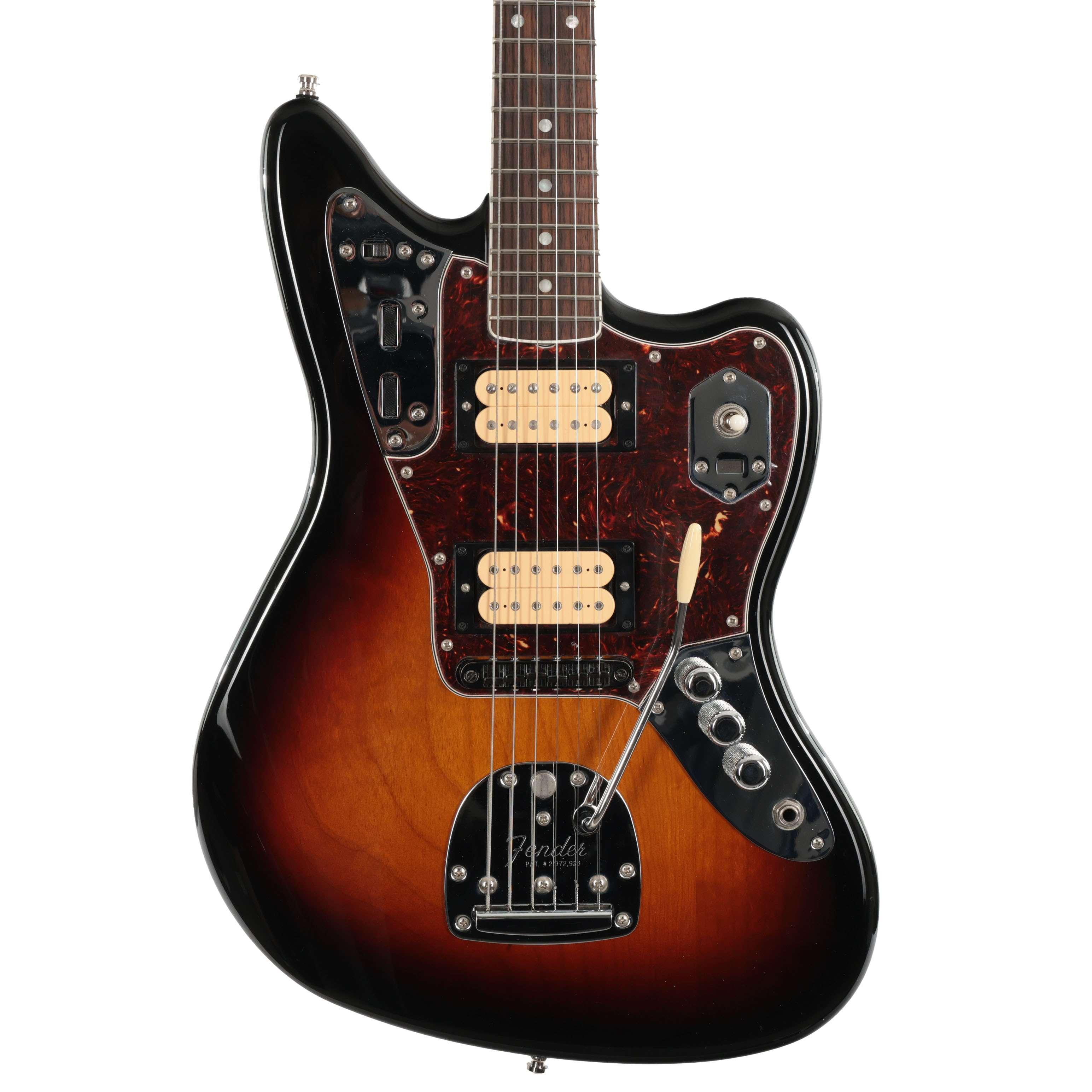Second Hand Fender Kurt Cobain Jaguar Electric Guitar In 3-Tone Sunburst 515 - SH-197-0515 (2).jpg