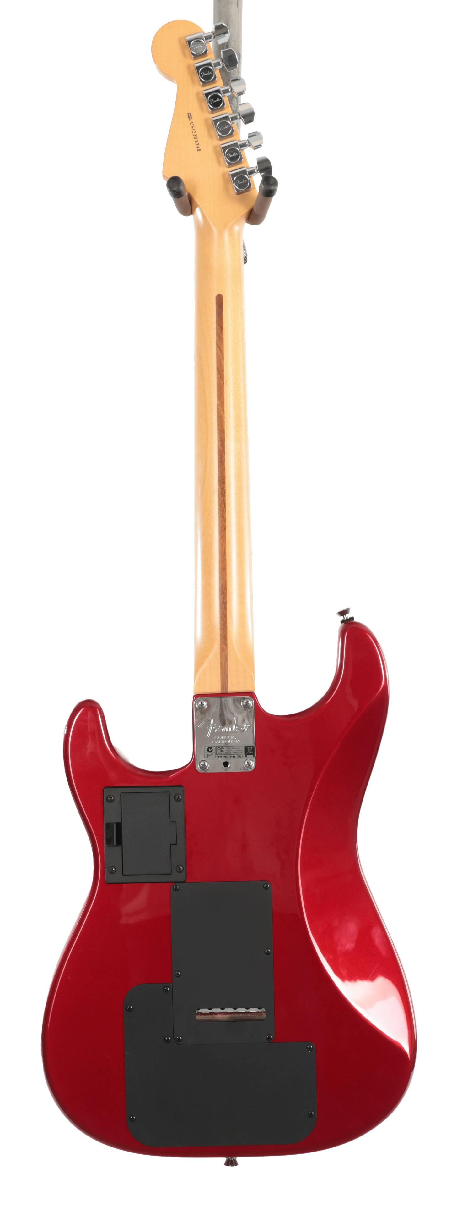 Second Hand Fender USA 6-SV6 Electric Guitar With Roland VG In Candy Apple Red 685 - SH-241-6685 (4).jpg