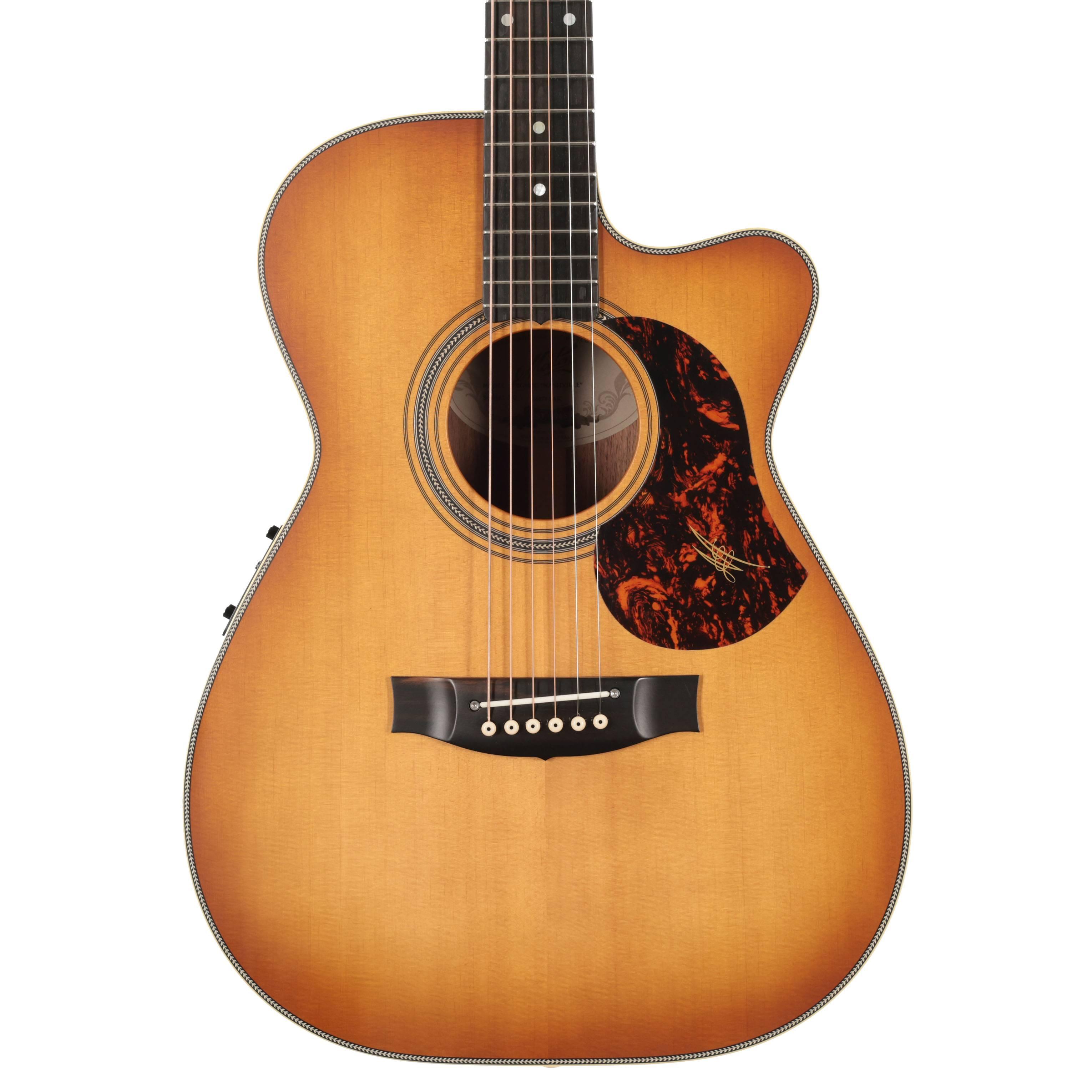 Second Hand Maton EBG808C Nashville Acoustic Guitar In Vintage Amber Burst Stain 448 - SH-141-6448 (2).jpg