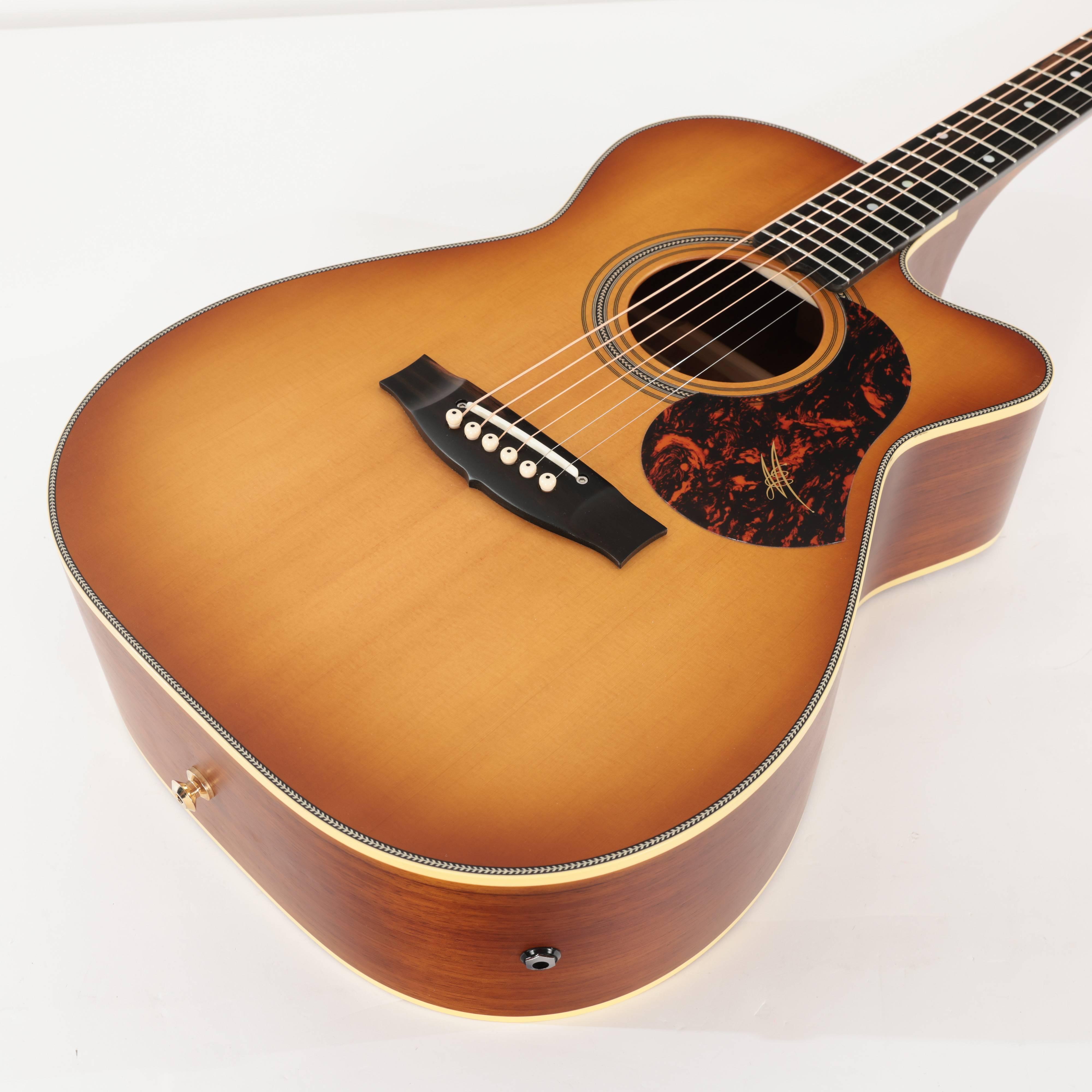 Second Hand Maton EBG808C Nashville Acoustic Guitar In Vintage Amber Burst Stain 448 - SH-141-6448 (5).jpg