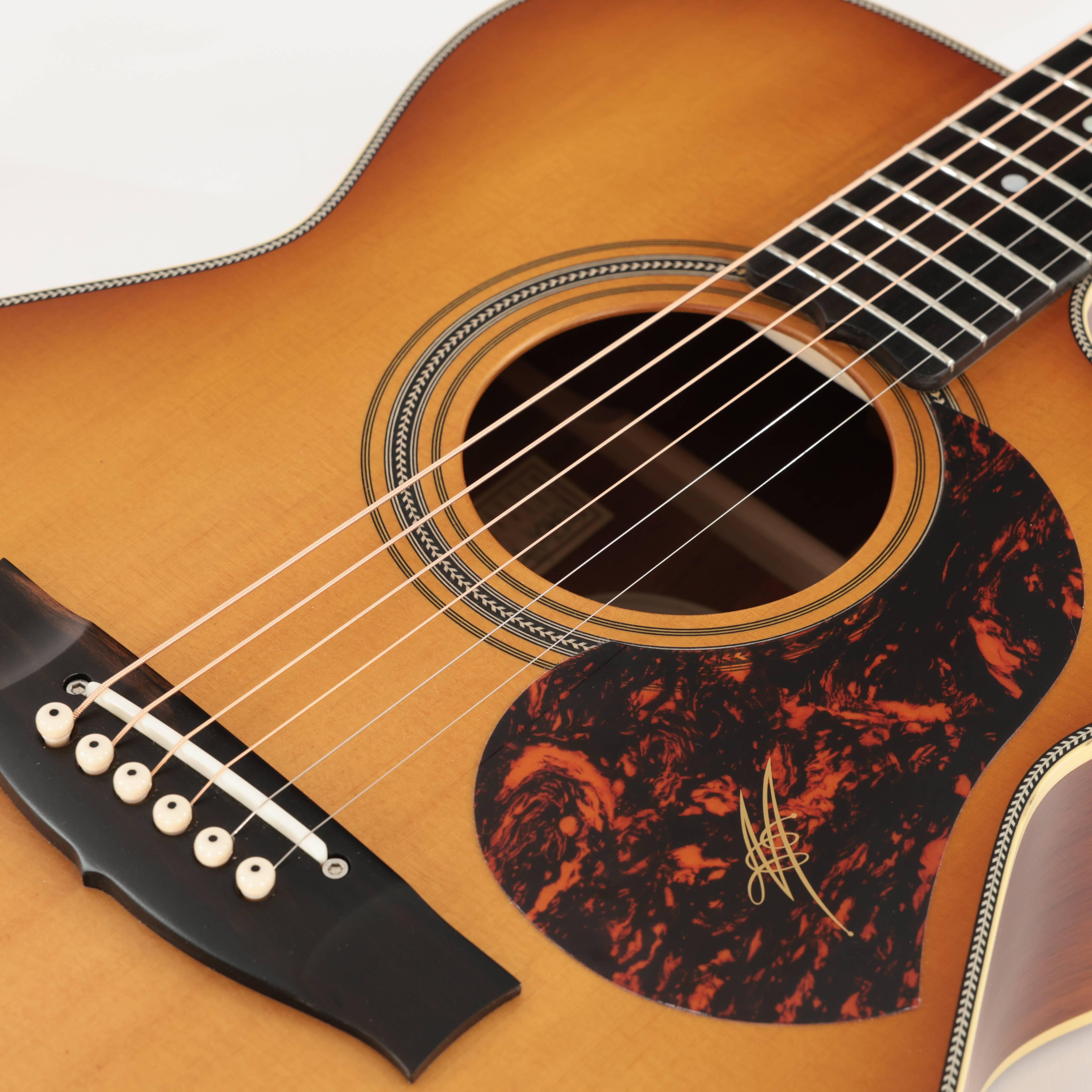 Second Hand Maton EBG808C Nashville Acoustic Guitar In Vintage Amber Burst Stain 448 - SH-141-6448 (6).jpg