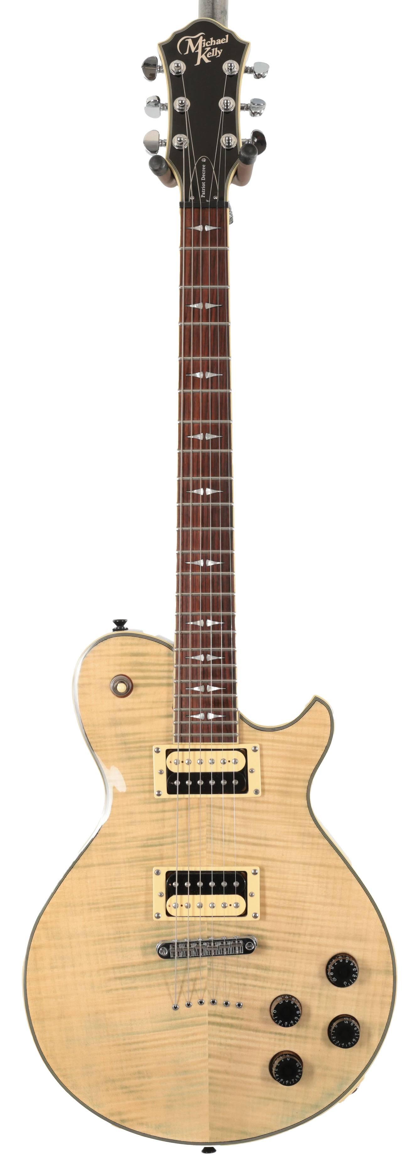 Second Hand Michael Kelly Patriot Decree Electric Guitar In Coral Blue 412 - SH-141-6412 (3).jpg