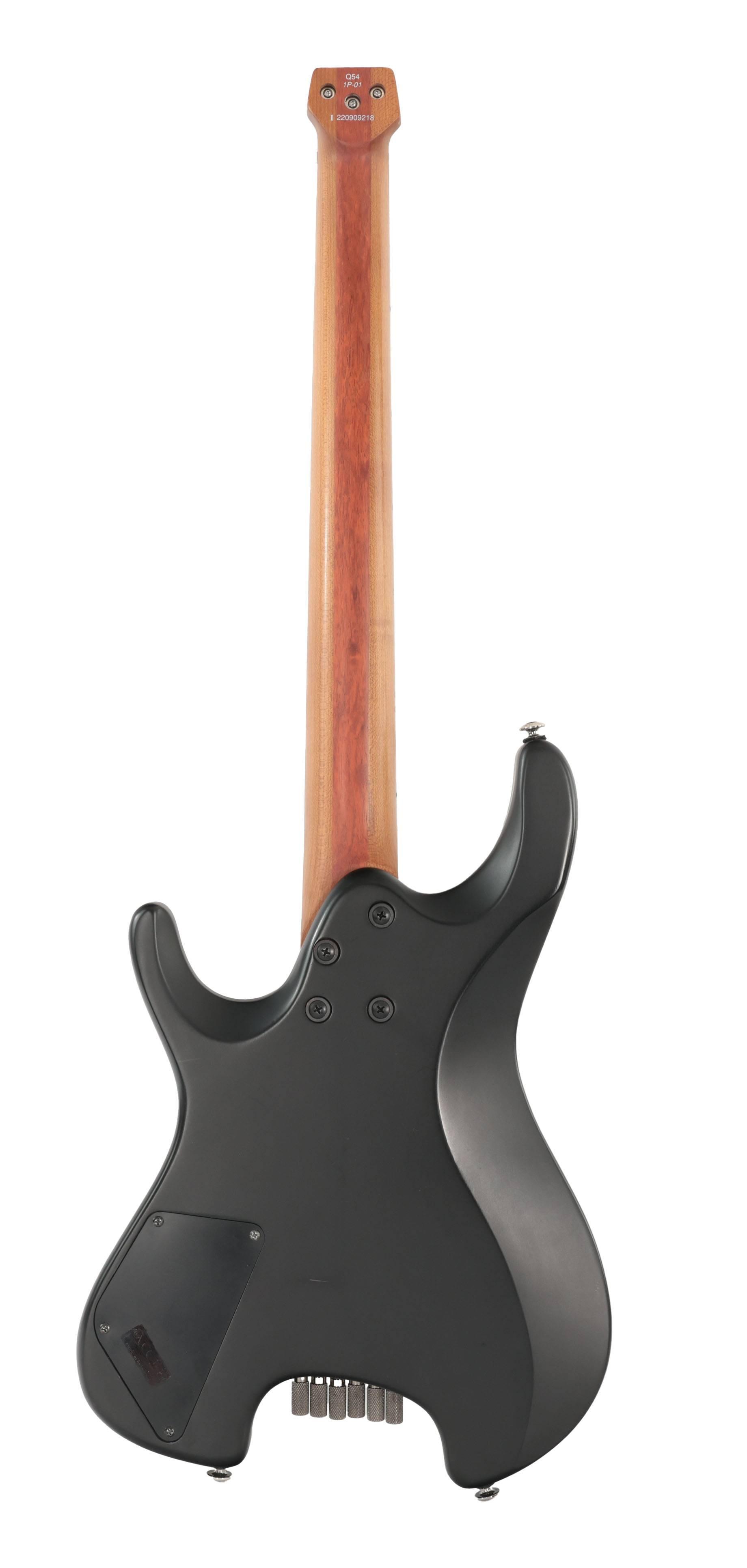 Second Hand Ibanez Q54-BKF Q Series Headless Electric Guitar In Black Flat 682 - SH-241-6682 (4).jpg