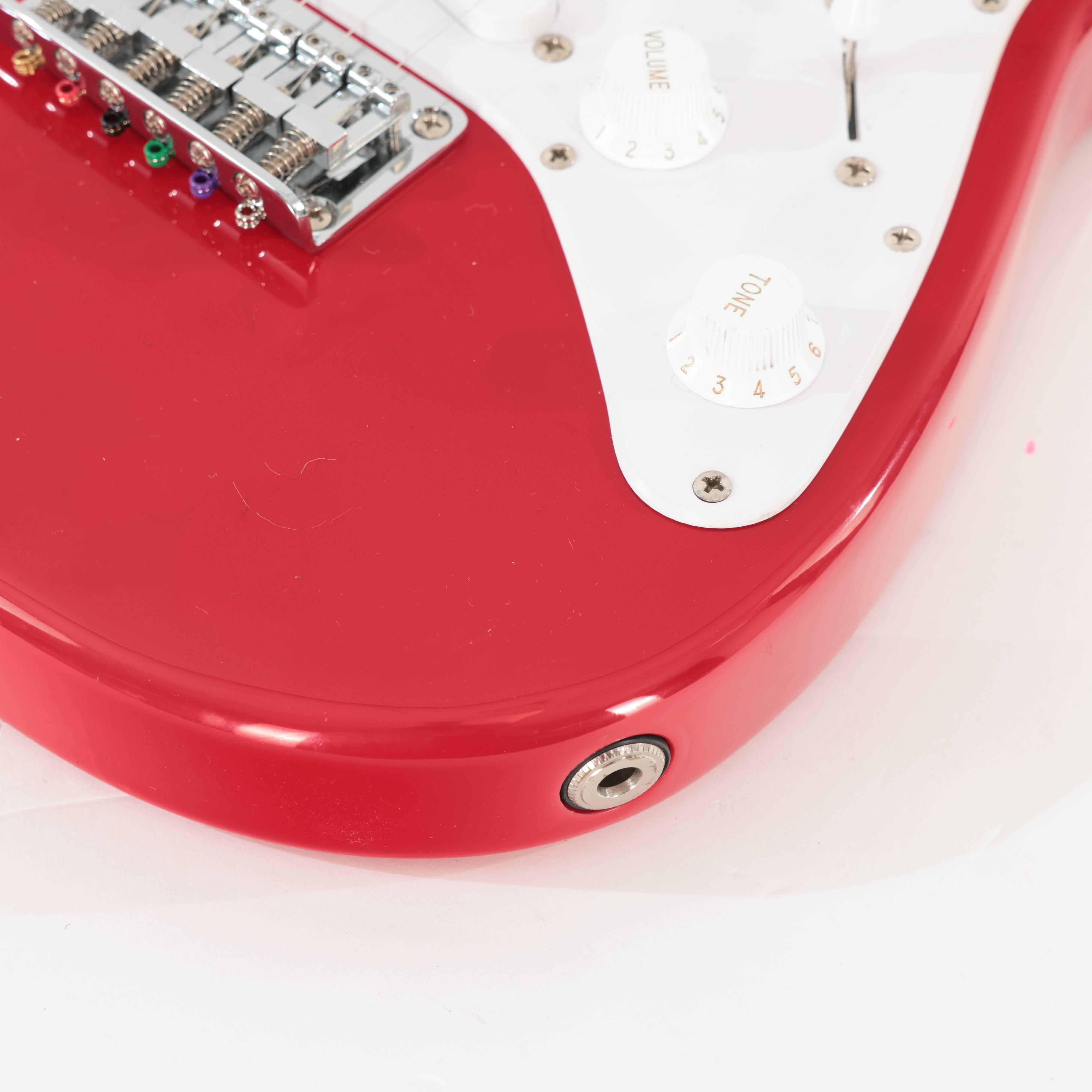 Second Hand Squier Mini Strat Electric Guitar In Red 674 - SH-241-6674 (8).jpg