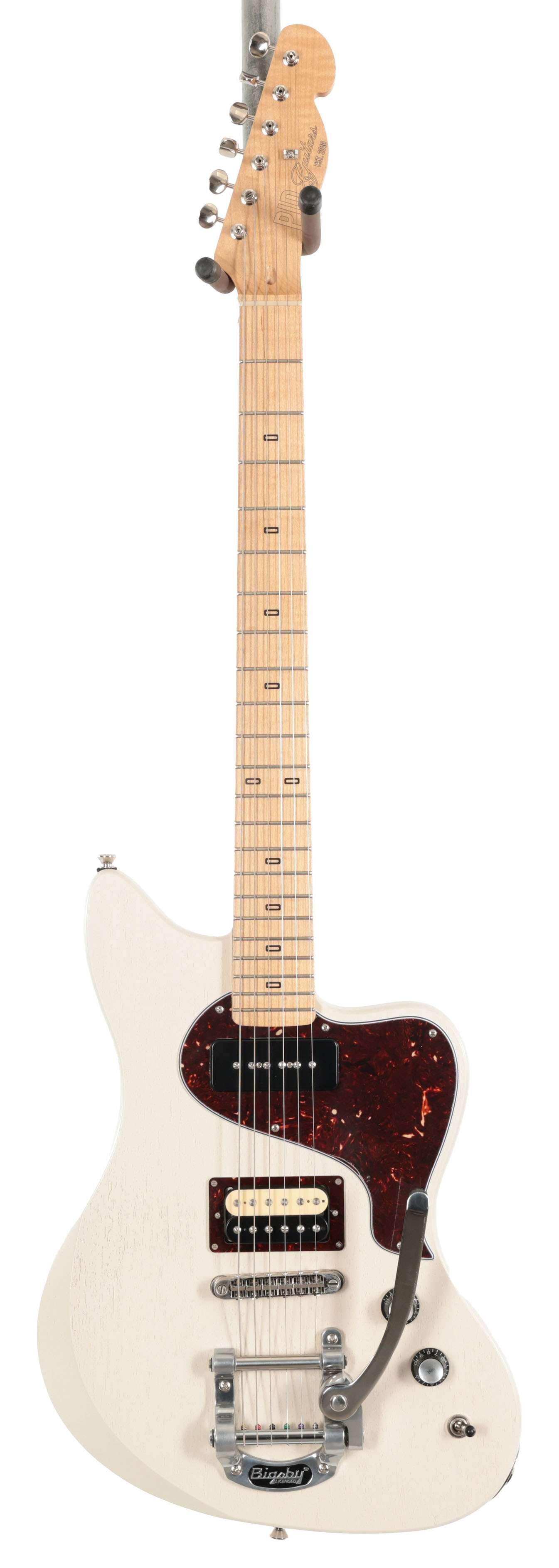 Second Hand PJD St John Electric Guitar With Bigsby In Cream Soda 608 - SH-114-2608 (3).jpg