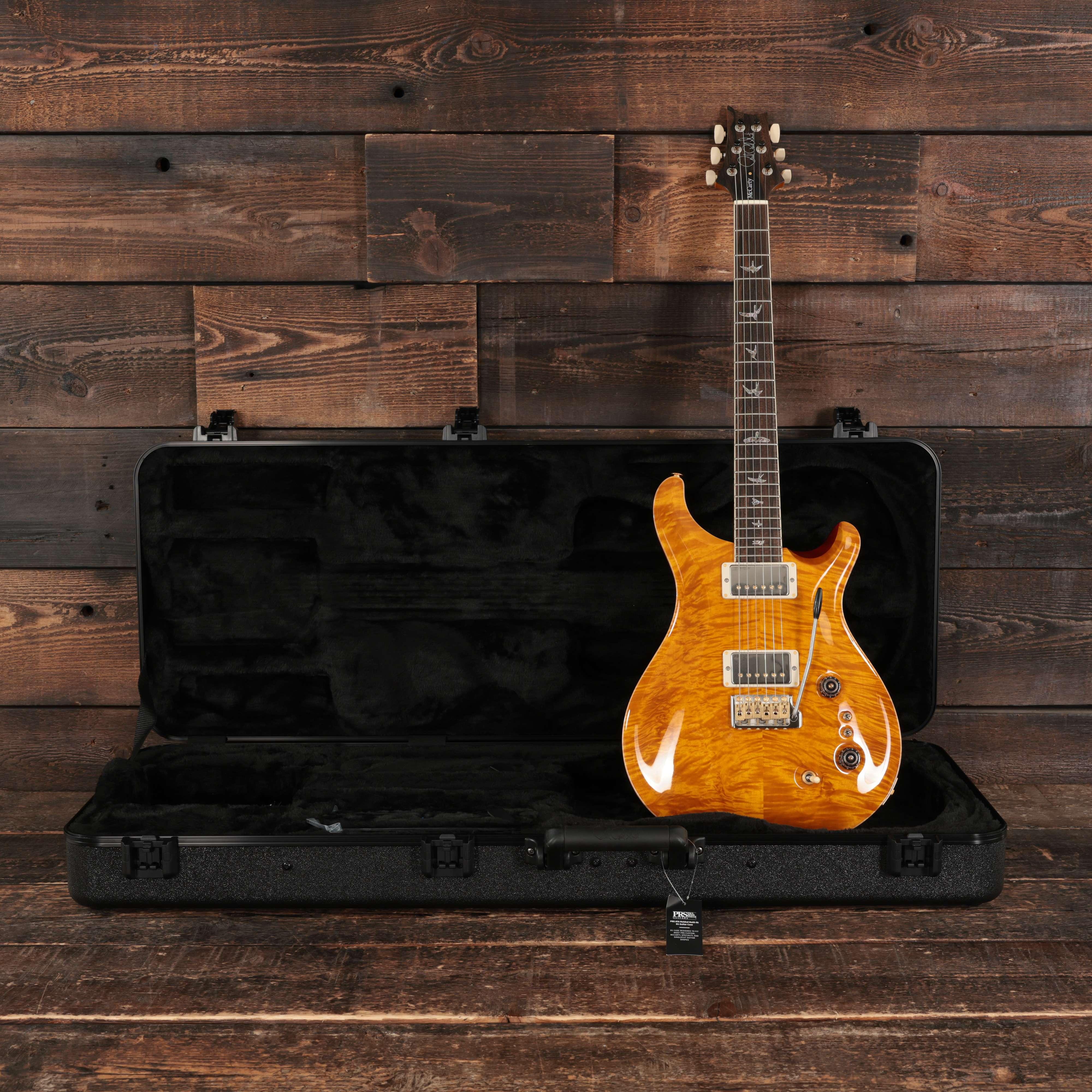 PRS Wood Library McCarty Electric Guitar in Vintage Yellow with Matching Flame Maple Neck - 0426370 (15).jpg