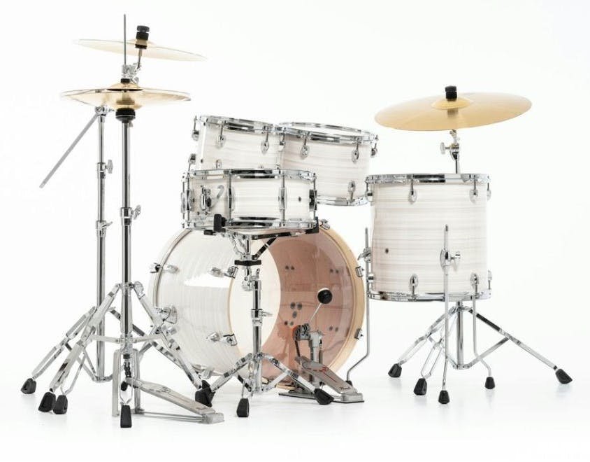 Pearl Export 20" Acoustic Drum Kit in Slipstream White - EXX705NBRC777-Pearl-Export-5pc-HWP834-SBRCYM-SW-2.jpg