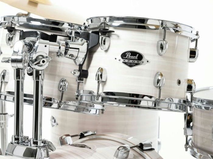 Pearl Export 20" Acoustic Drum Kit in Slipstream White - EXX705NBRC777-Pearl-Export-5pc-HWP834-SBRCYM-SW-3.jpg