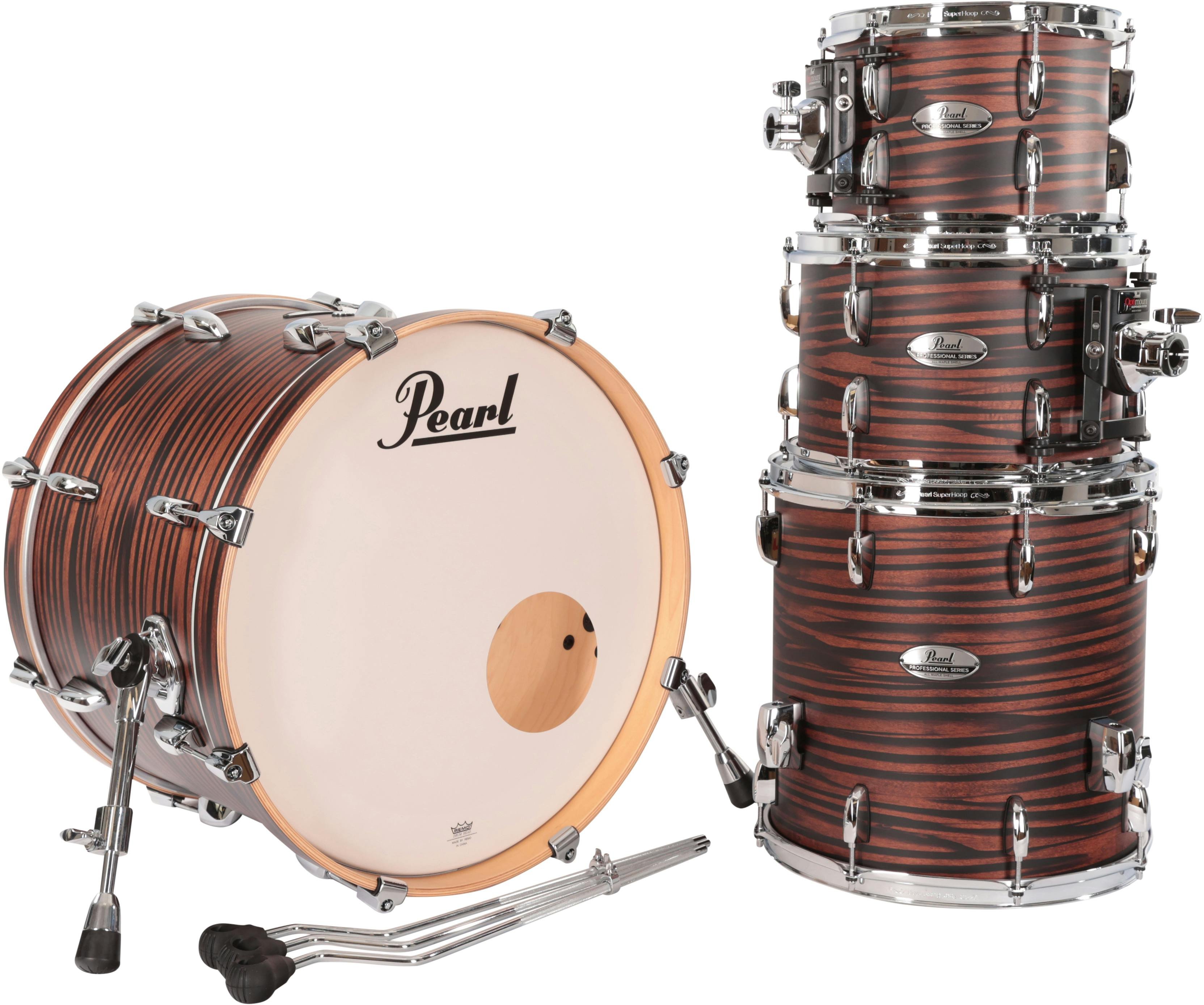 Pearl Professional Series Shell Pack 10x7, 12x8, 14x14, 20x14 in