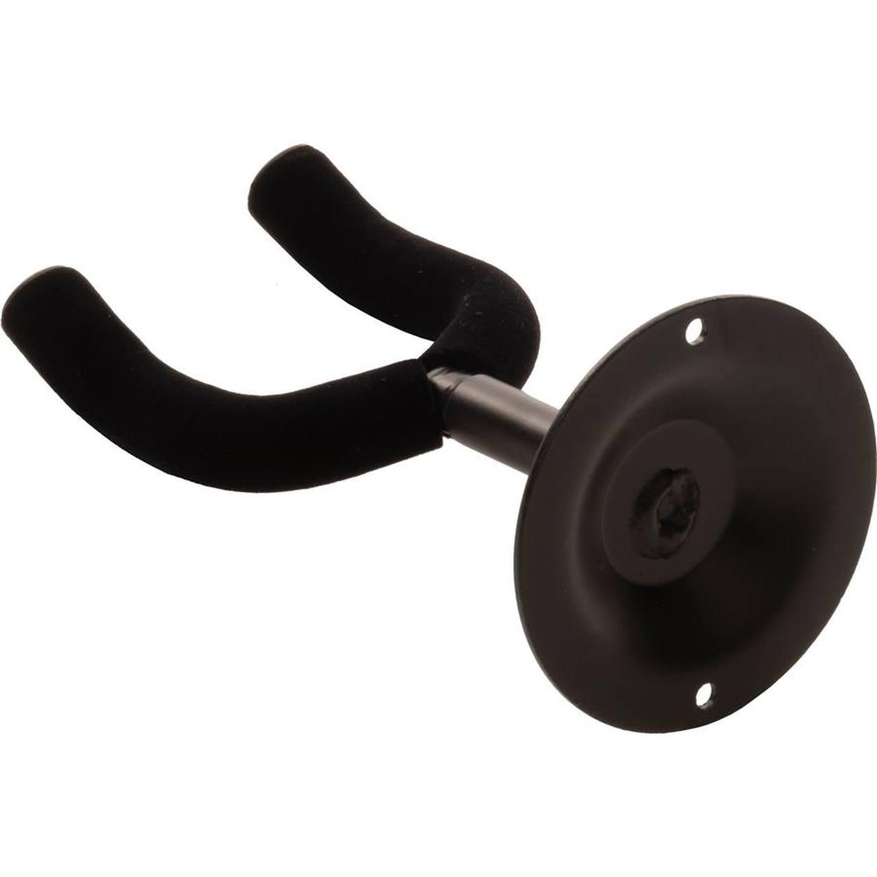 Quiklok GGS403 Small Guitar Wall Hanger with Rotating & Upraised Forks in Black - 293a4579f11d01d14065e9ecc053196e.jpg