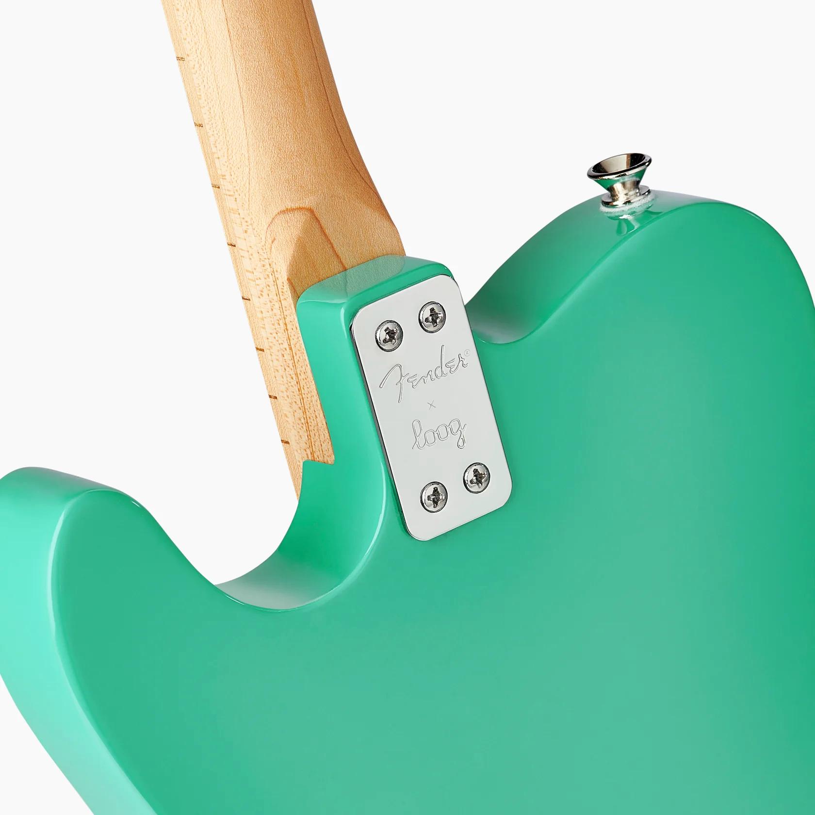 Loog X Fender Telecaster Electric Guitar in Seafoam Green - LOOGFENDER20236230.jpg