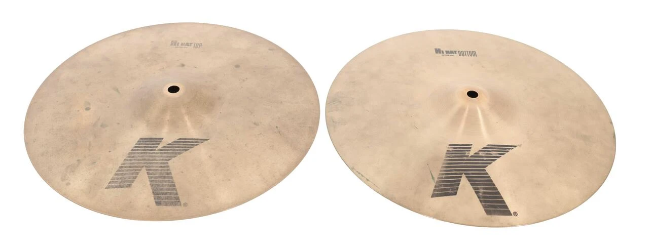 Second Hand Zildjian K 13" Hi-Hats 354 - SH-126-0354 (2).jpg