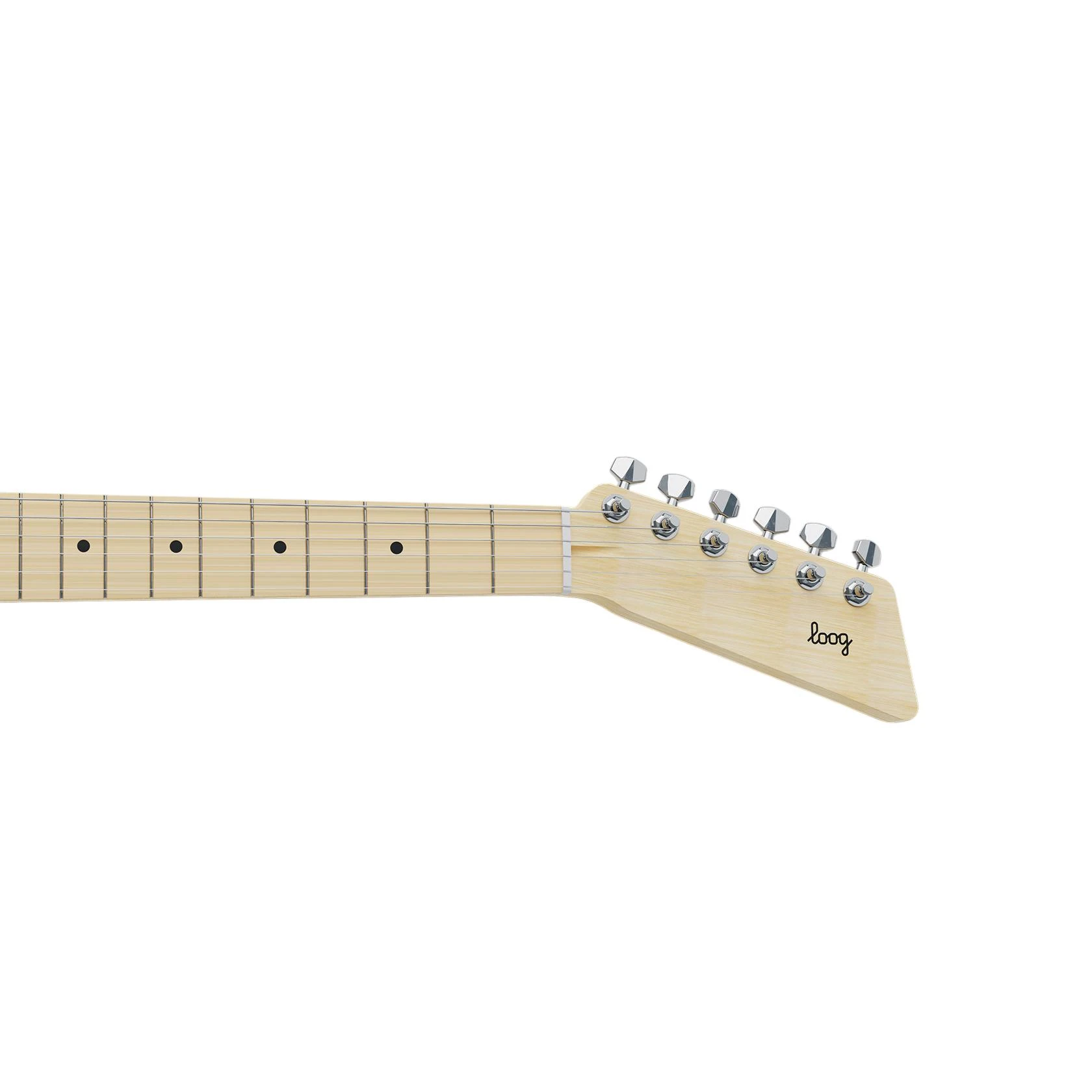 Loog Pro VI Electric Guitar in Yellow for Ages 9 Plus - LGPROVIEY-3.jpg