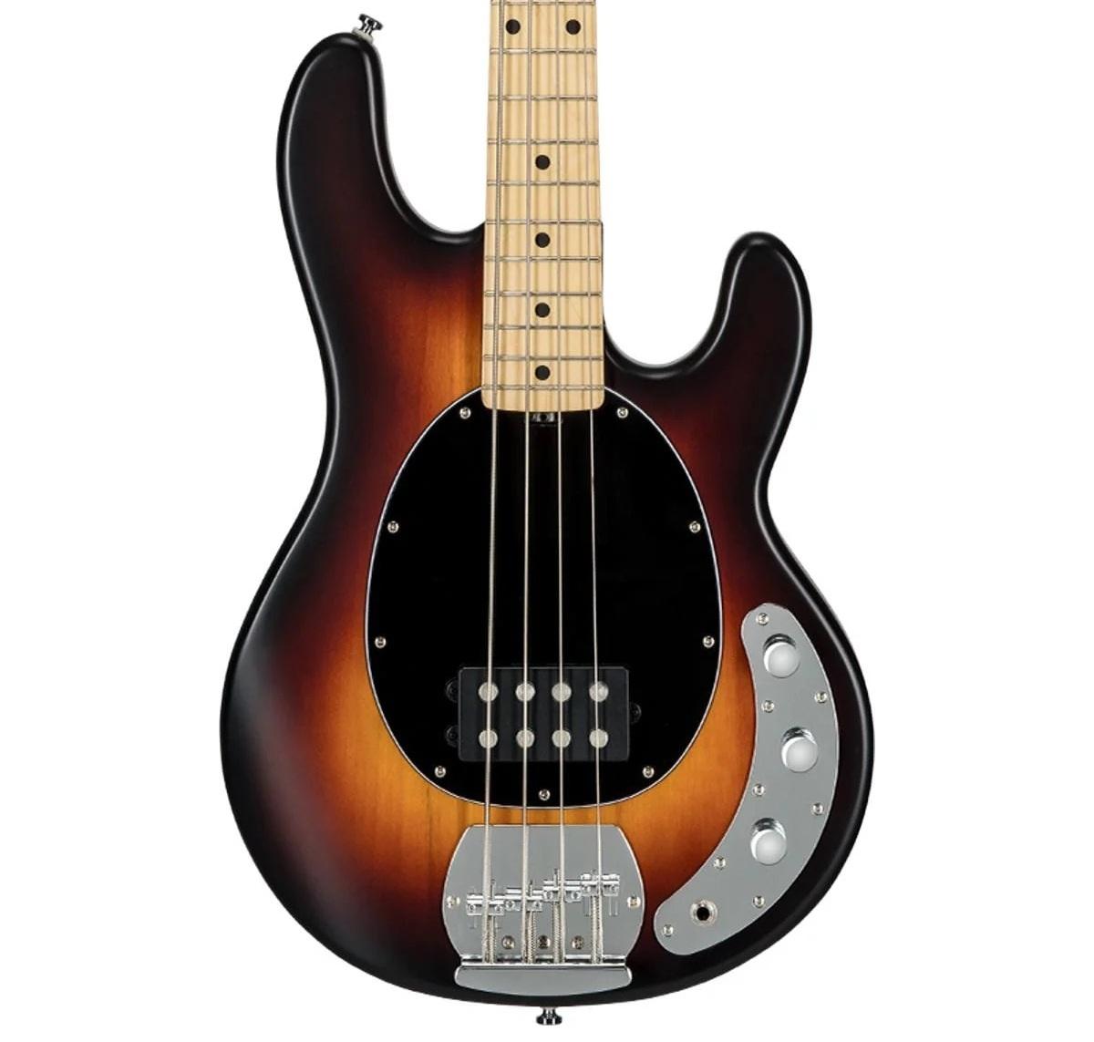 Sterling by Music Man SUB RAY 4 Bass Guitar in Vintage Sunburst Satin, Maple Neck - imgi_75_sunburst1_afd69c5c-4af9-4df7-b74a-637c60327b4f.jpg