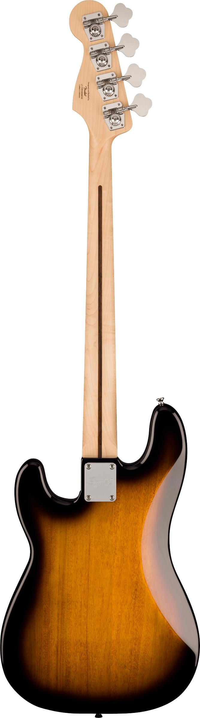 B Stock : Squier Sonic Precision Bass Guitar in 2-Colour Sunburst - 007 - 0373902503-Squier-Sonic-Precision-Bass-Guitar-2-Colour-Sunburst-Back.jpg