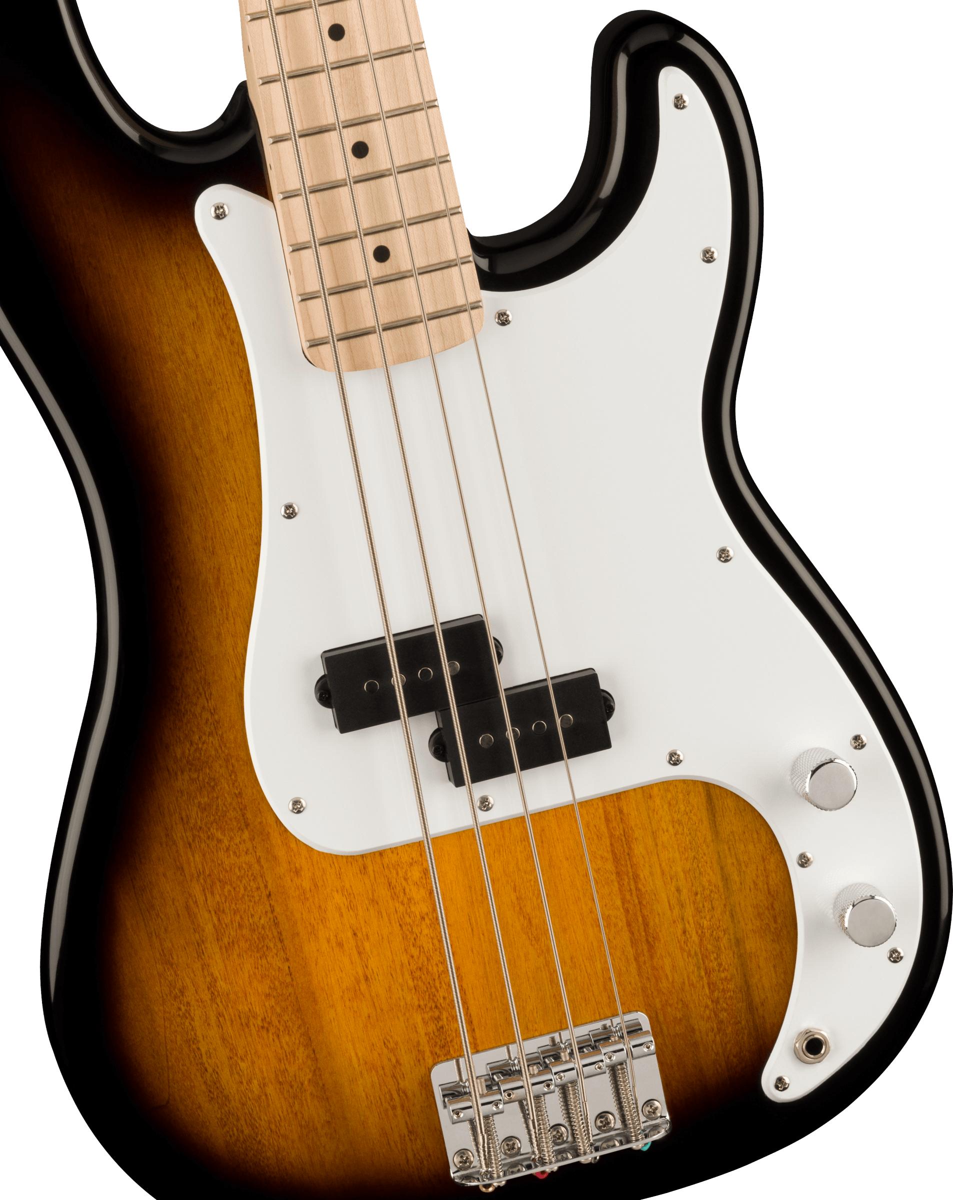 B Stock : Squier Sonic Precision Bass Guitar in 2-Colour Sunburst - 007 - 0373902503-Squier-Sonic-Precision-Bass-Guitar-2-Colour-Sunburst-Pickup.jpg